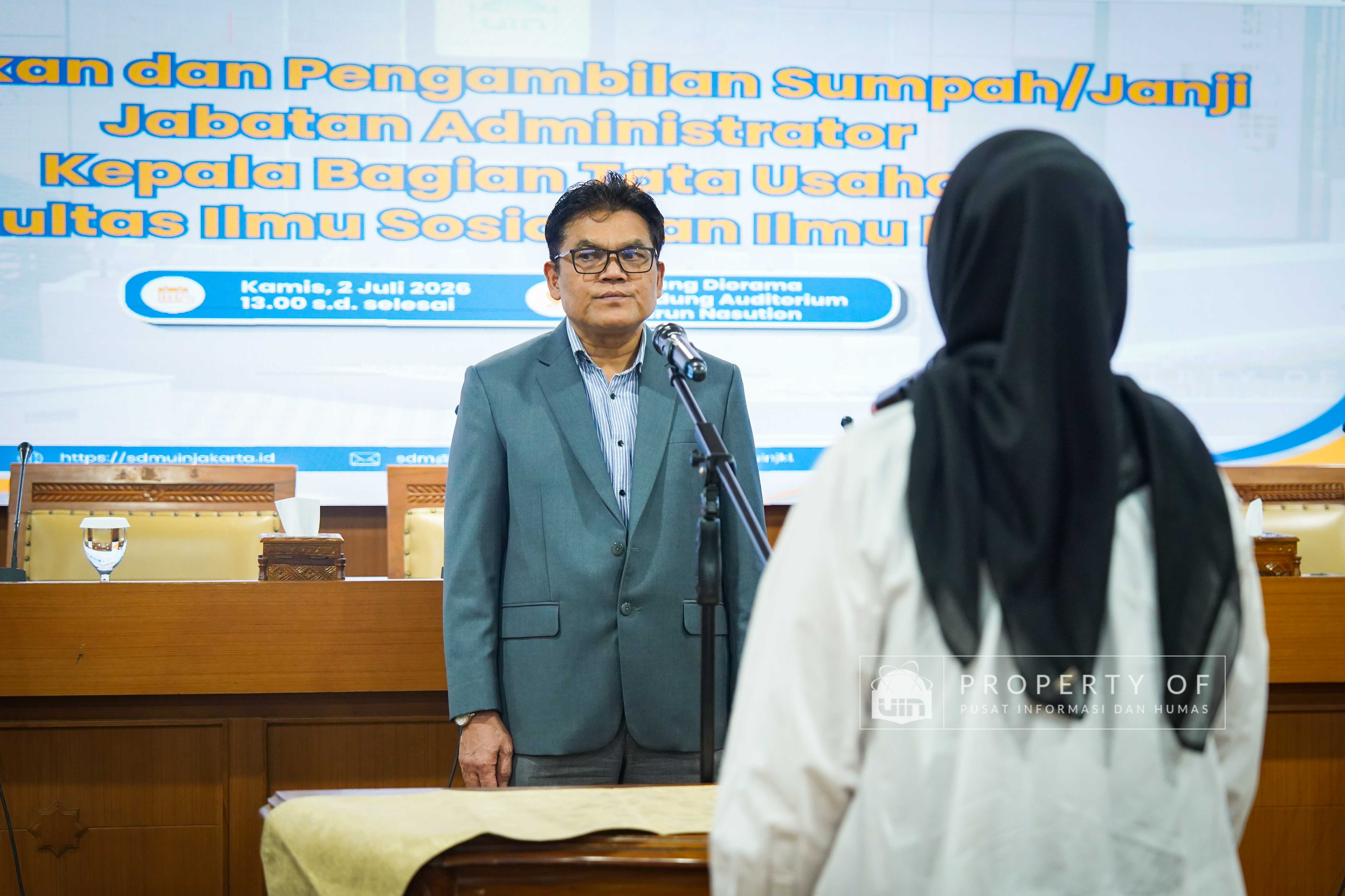 Pelantikan Pejabat Struktural UIN Jakarta 5