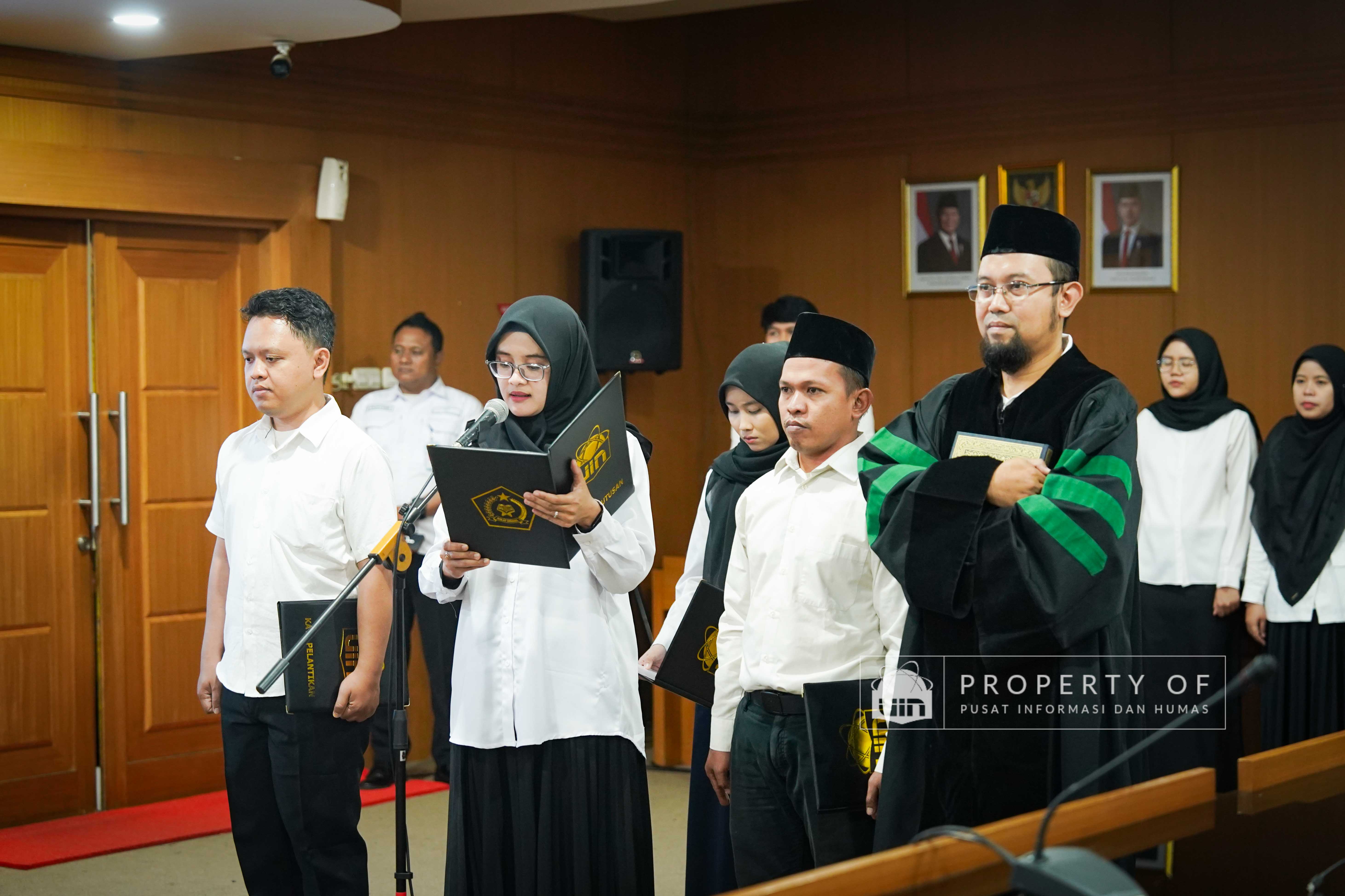 Pelantikan Pejabat Struktural UIN Jakarta 7