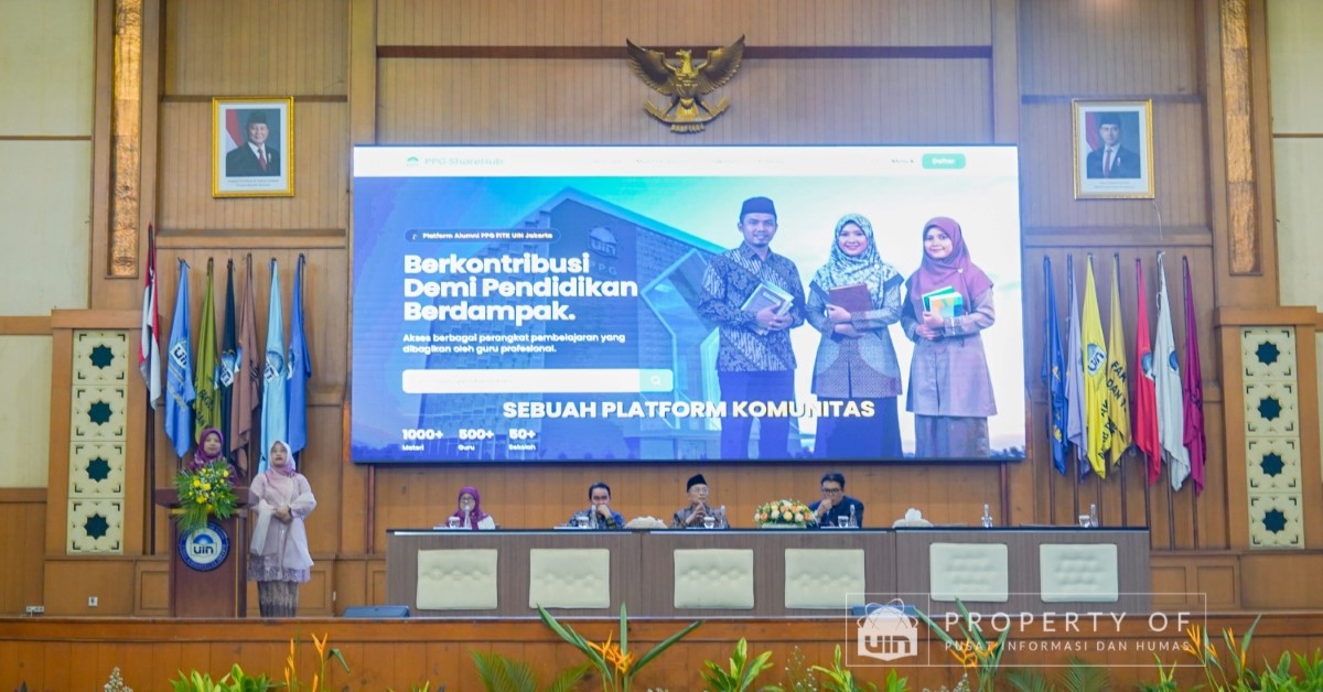 Prodi PPG UIN Jakarta Luncurkan Platform Belajar Guru "PPG Share-Hub" bagi Alumni