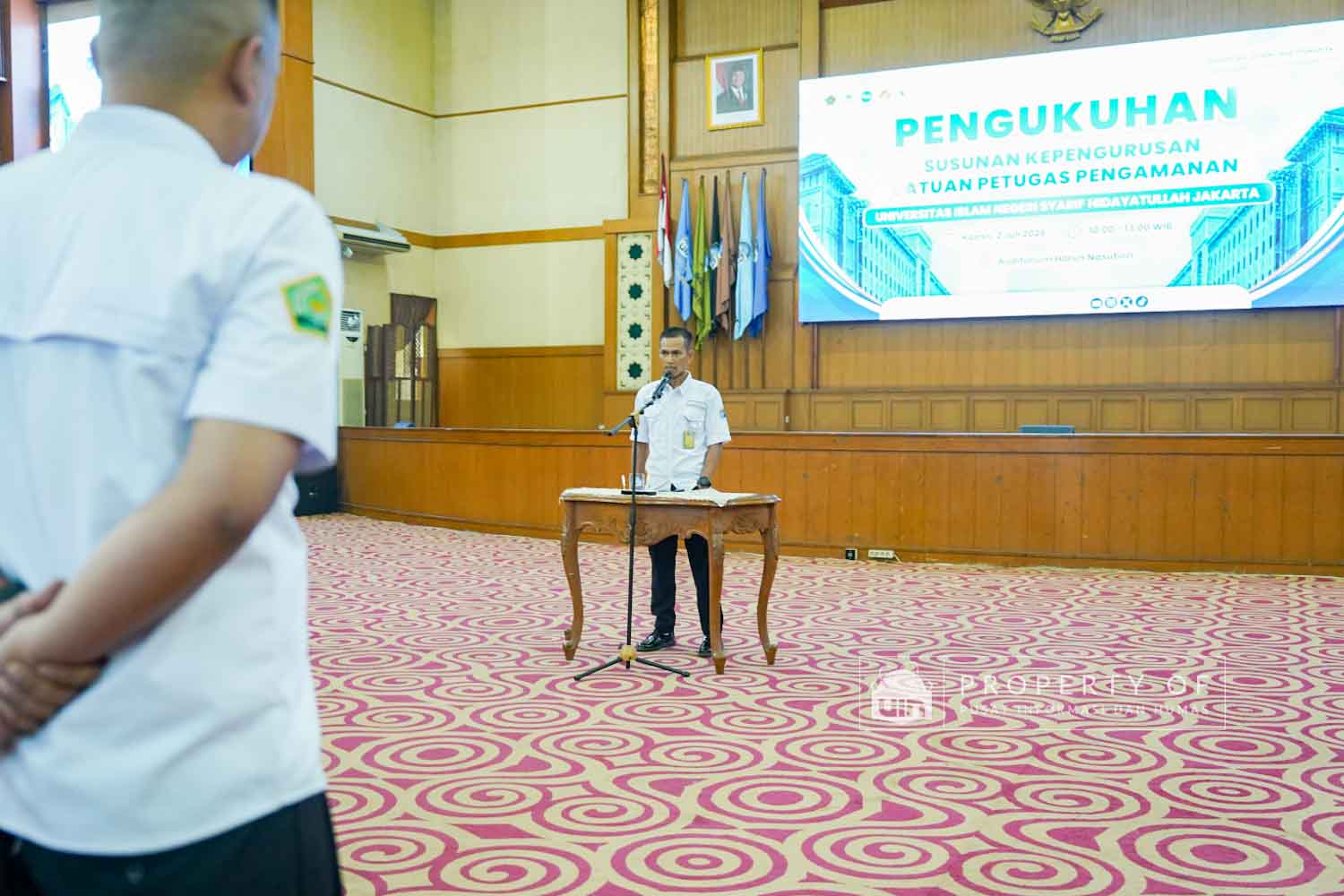 Pengukuhan Satuan Keamanan UIN Jakarta 1