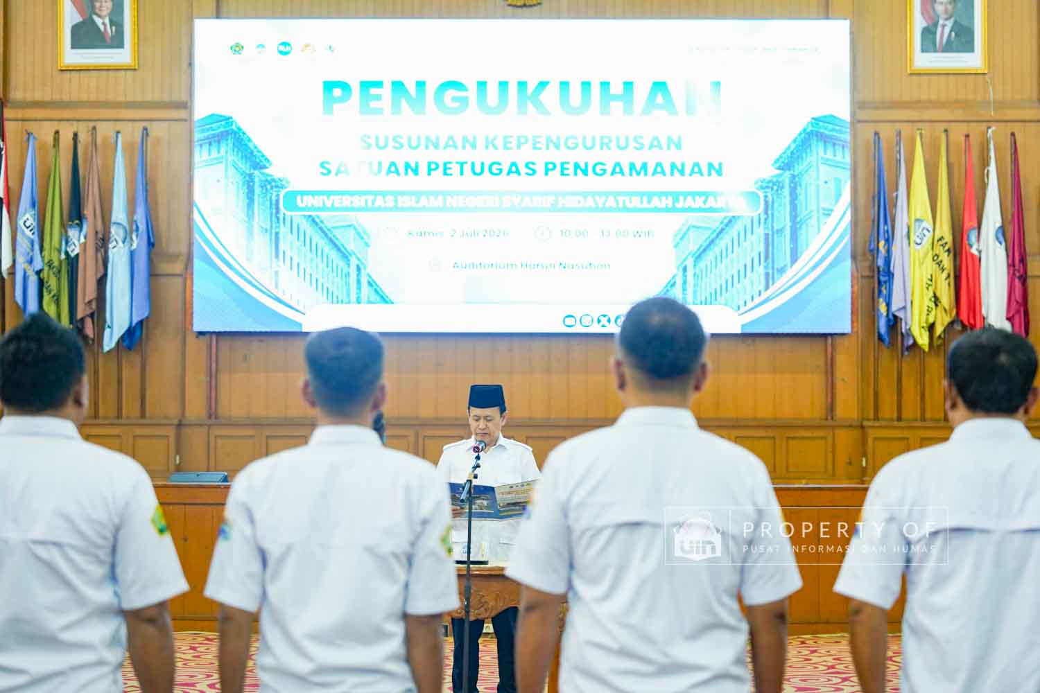 Pengukuhan Satuan Keamanan UIN Jakarta 29