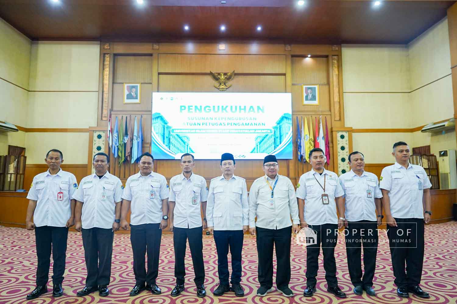 Pengukuhan Satuan Keamanan UIN Jakarta 36