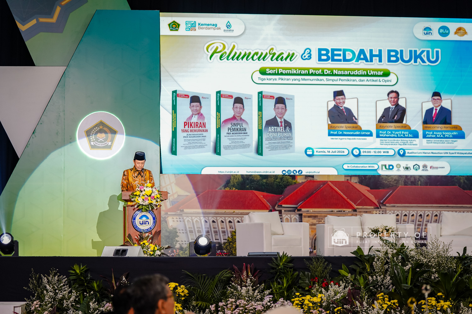 Peresmian Buku Menag 1