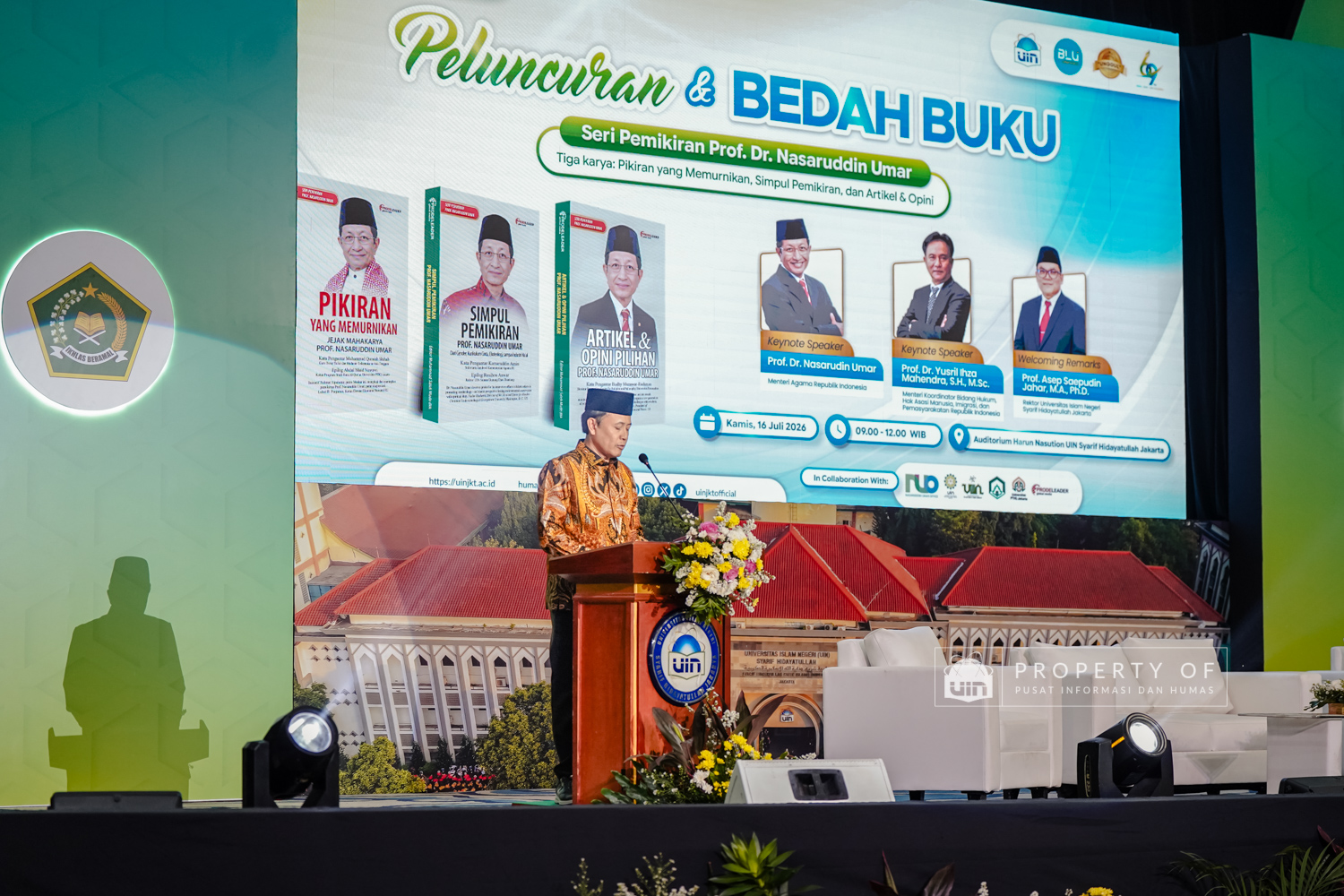 Peresmian Buku Menag 63