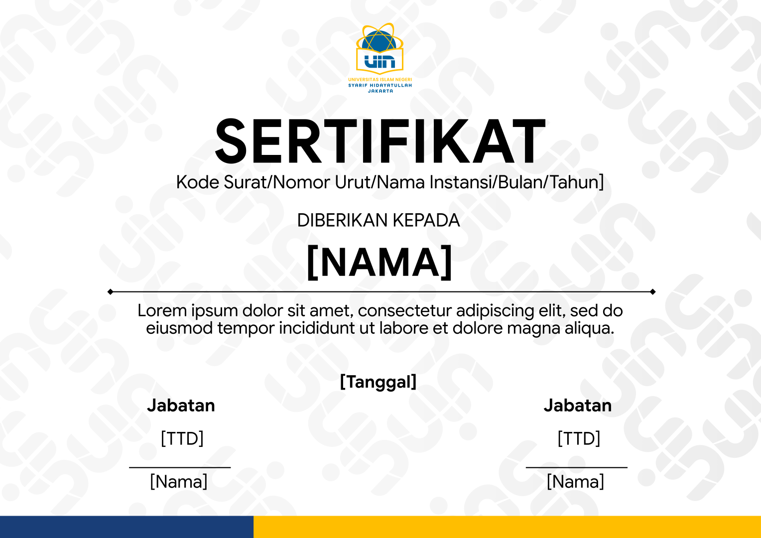 Sertifikat Baseline