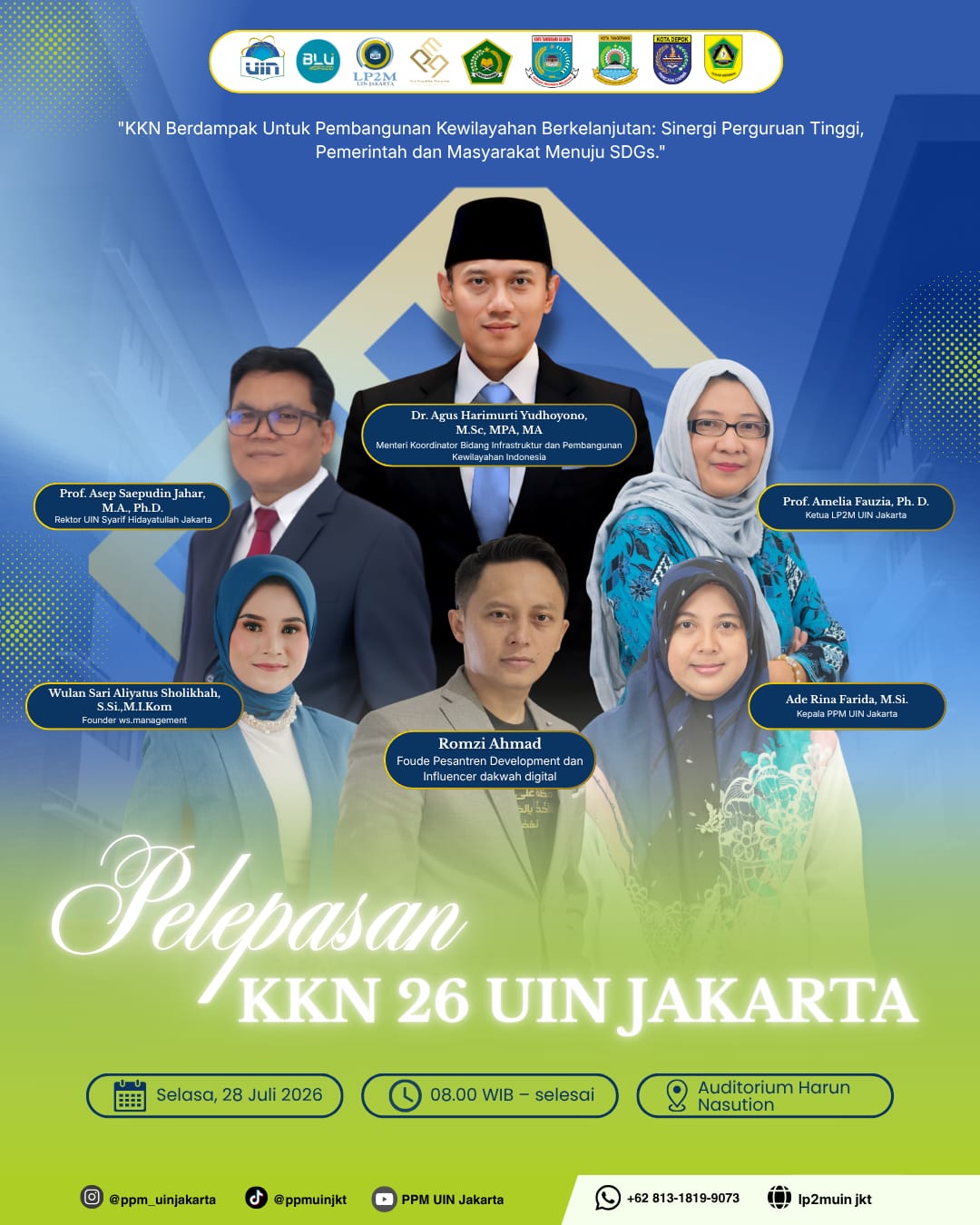 Pelepasan KKN UIN Jakarta 2026