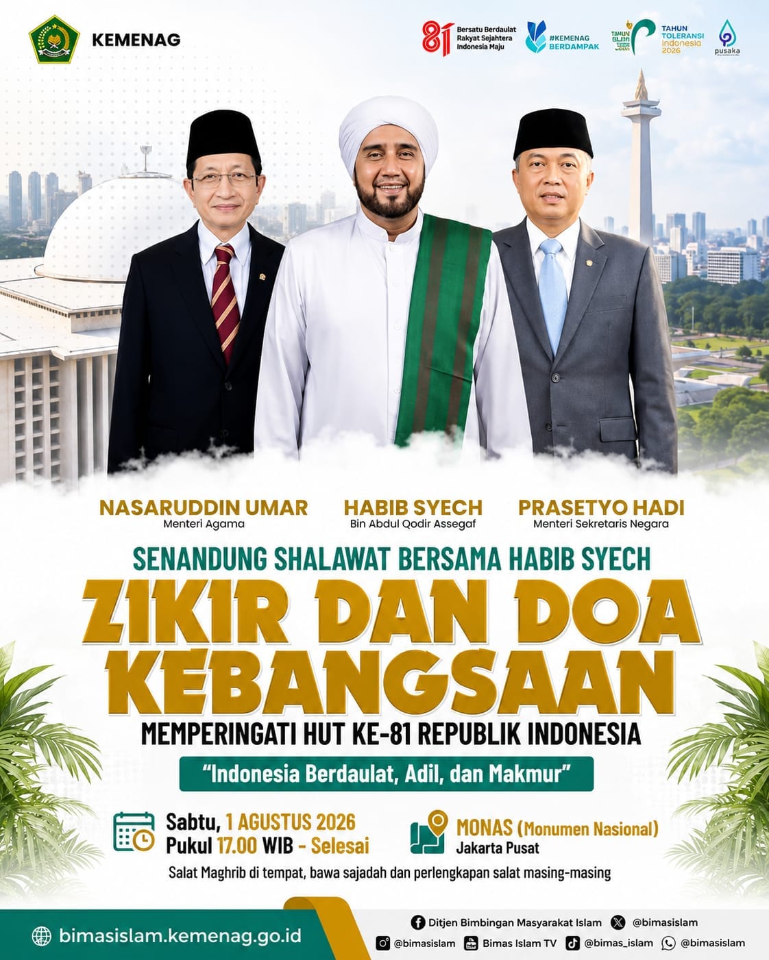 Zikir dan Doa Kebangsaan 2026
