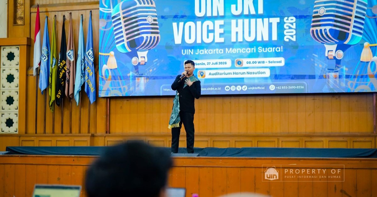 Tak Sekedar Kompetisi, Voice Hunt 2026 Siapkan Delegasi Berprestasi UIN Jakarta