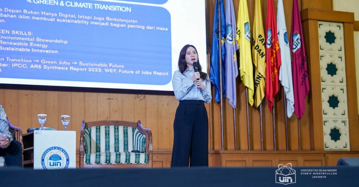 PBAK 2026: Wakil Ketua III DPRD Tangsel, Maria Teresa Ajak Kolaborasi Mahasiswa Baru UIN Jakarta