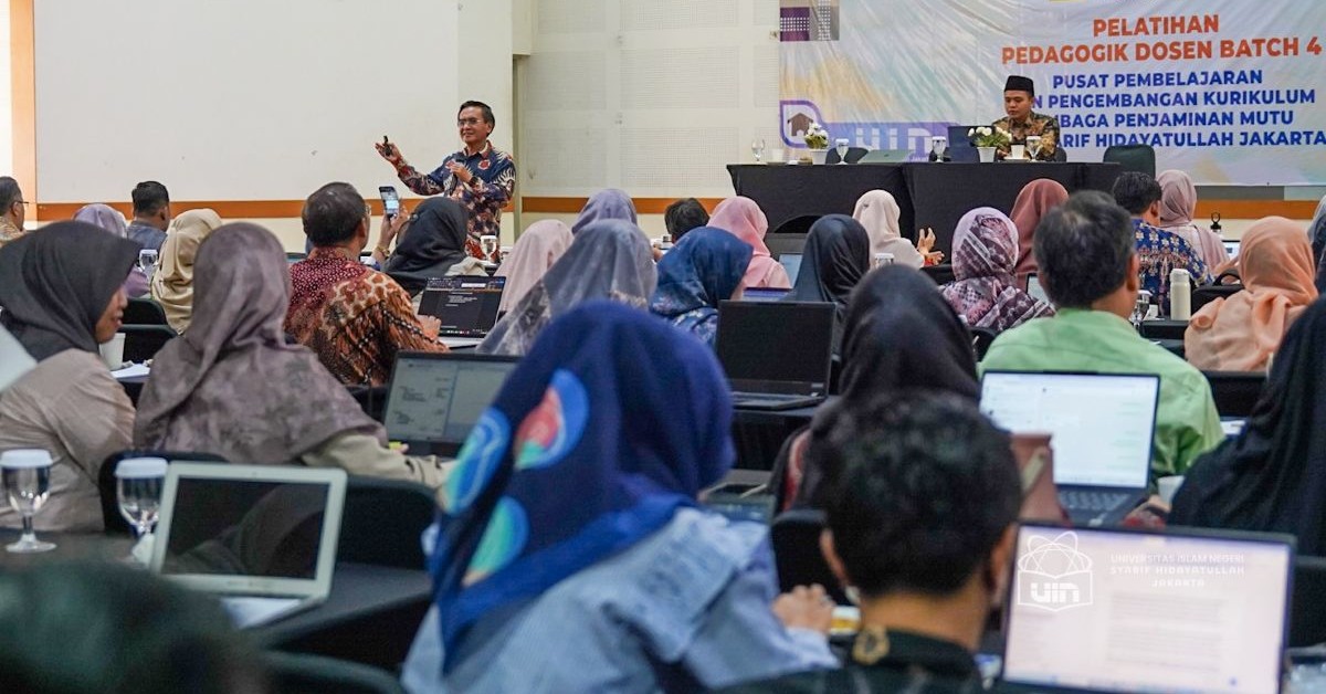 UIN Jakarta Gelar Pelatihan Pedagogik Dosen, Bahas Integrasi AI dalam Pembelajaran