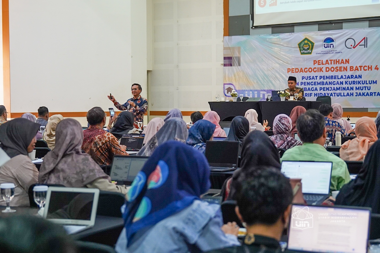 Pelatihan Pedagogik Dosen UIN Jakarta Angkatan 4 2