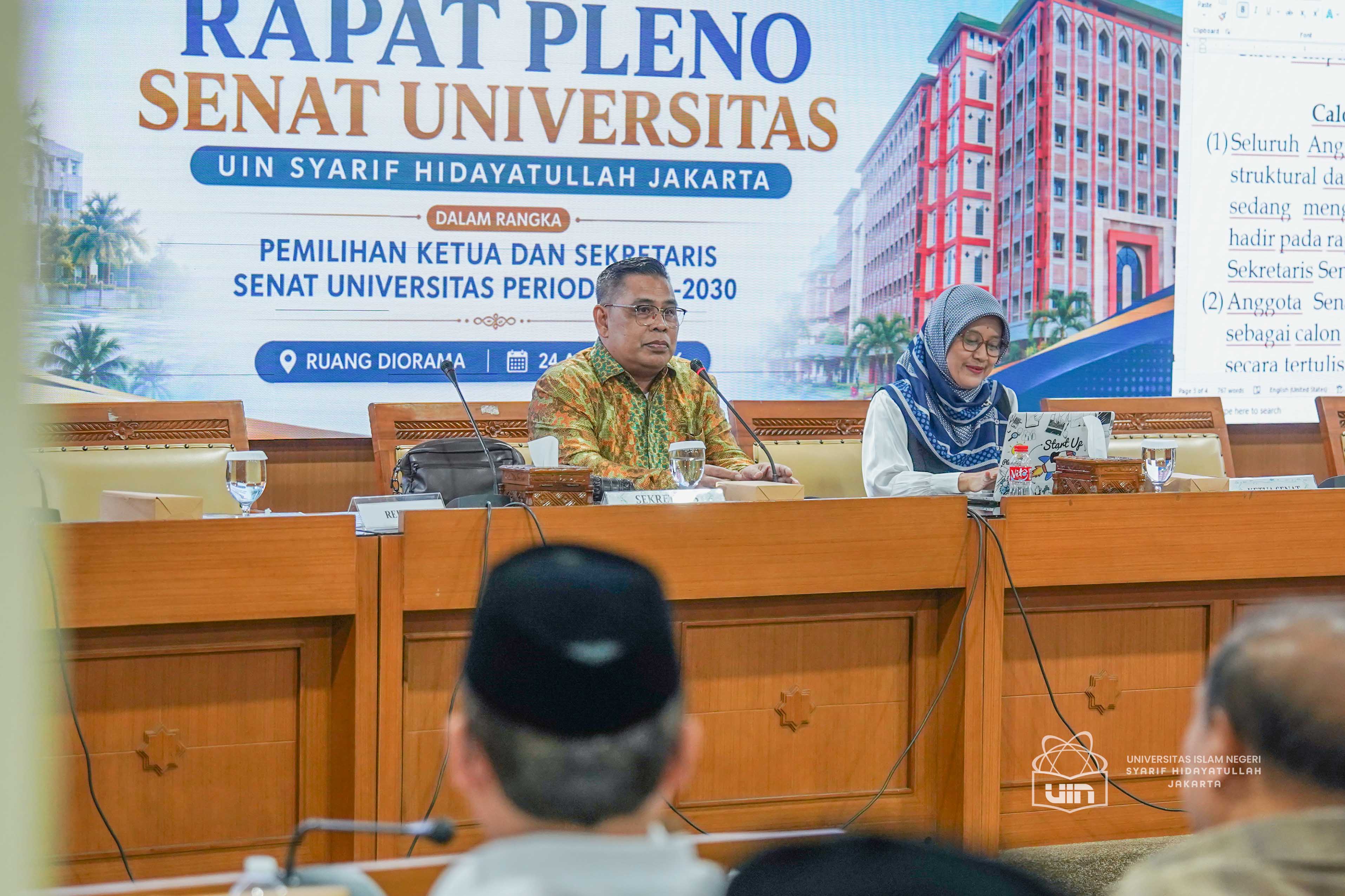 Pemilihan Ketua Senat (5)