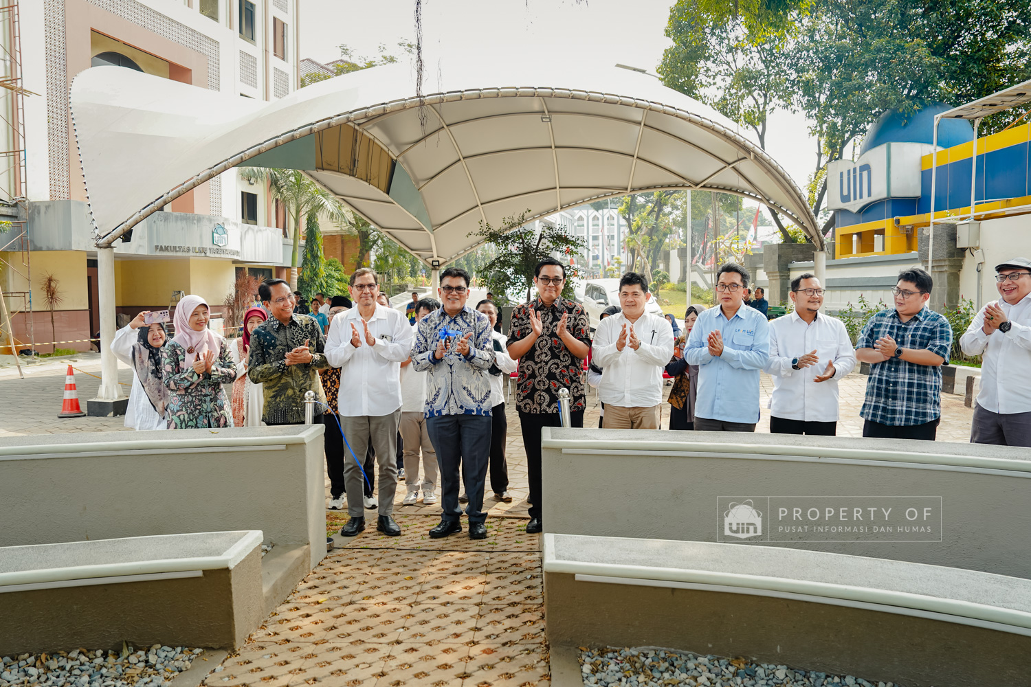 Peresmian Galeri Pusat Pengembangan Bisnis (P2B) UIN Jakarta dan Taman Teduh 10