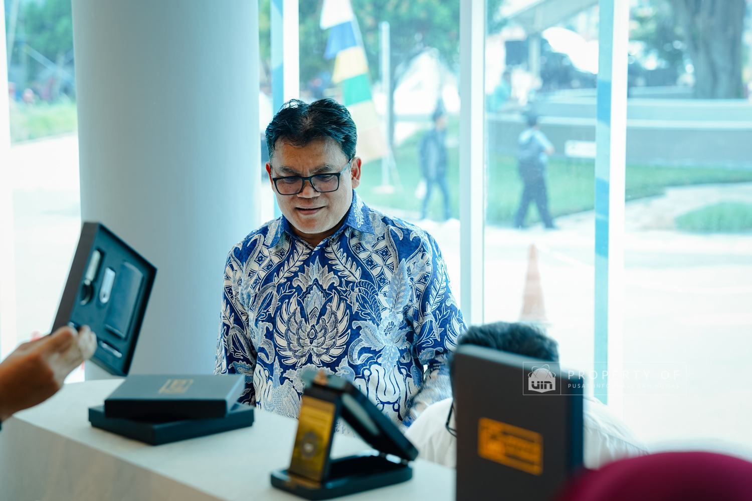 Peresmian Galeri Pusat Pengembangan Bisnis (P2B) UIN Jakarta dan Taman Teduh 14