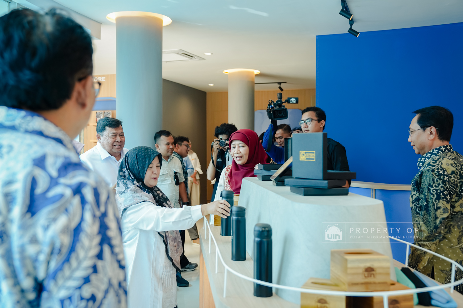 Peresmian Galeri Pusat Pengembangan Bisnis (P2B) UIN Jakarta dan Taman Teduh 15