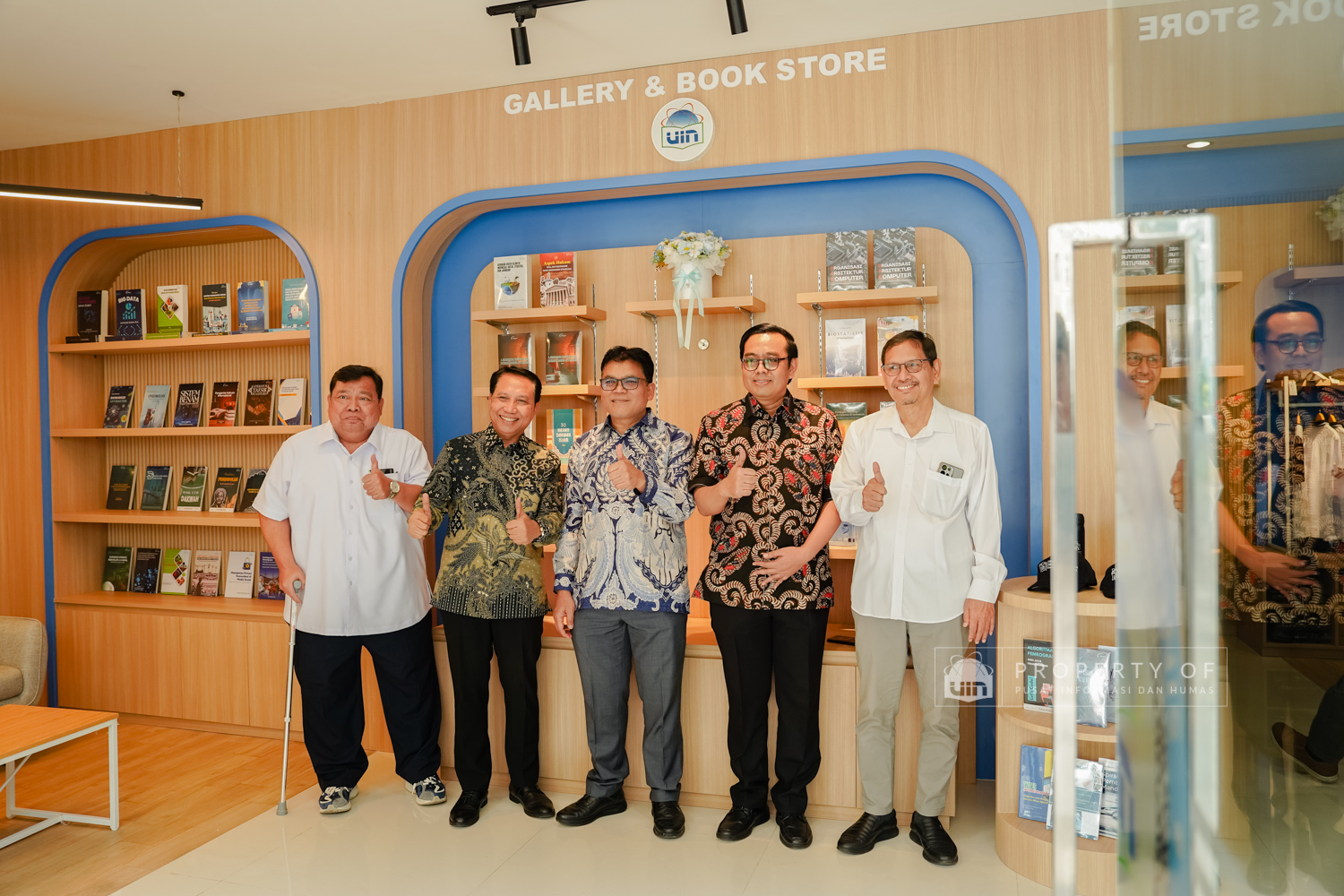Peresmian Galeri Pusat Pengembangan Bisnis (P2B) UIN Jakarta dan Taman Teduh 18