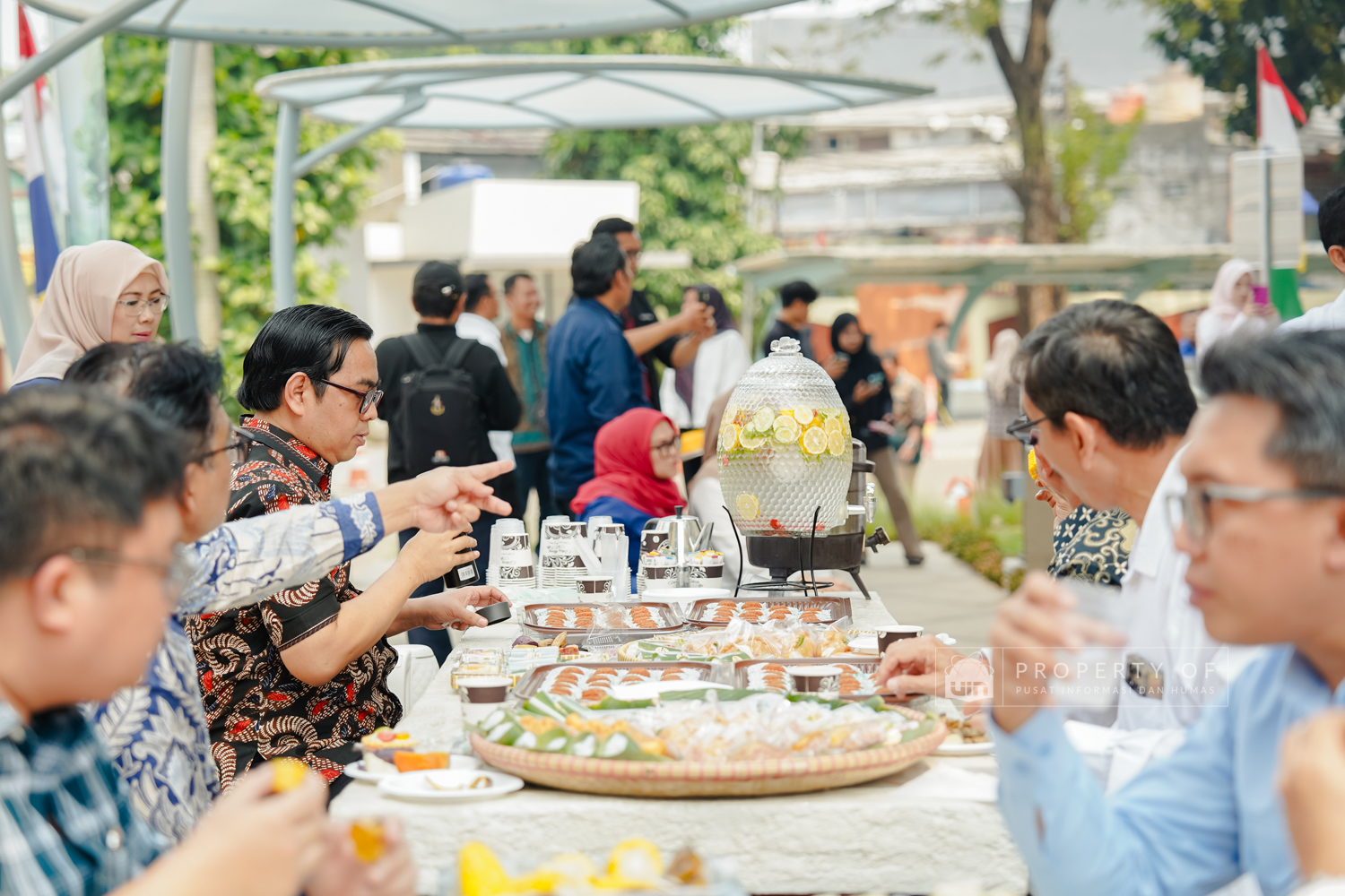 Peresmian Galeri Pusat Pengembangan Bisnis (P2B) UIN Jakarta dan Taman Teduh 21