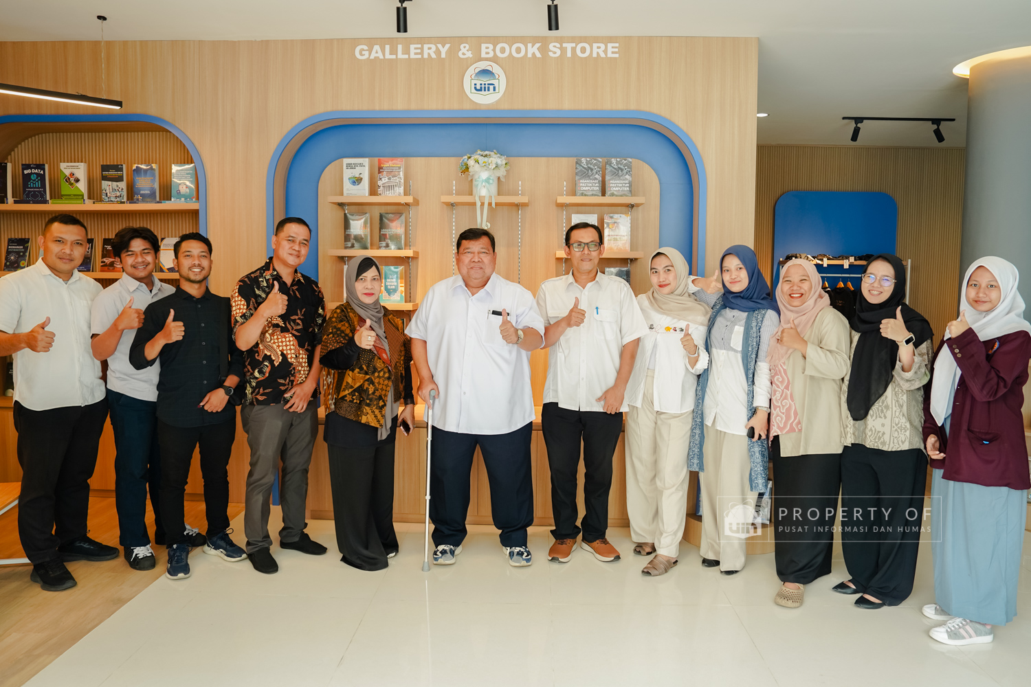 Peresmian Galeri Pusat Pengembangan Bisnis (P2B) UIN Jakarta dan Taman Teduh 27
