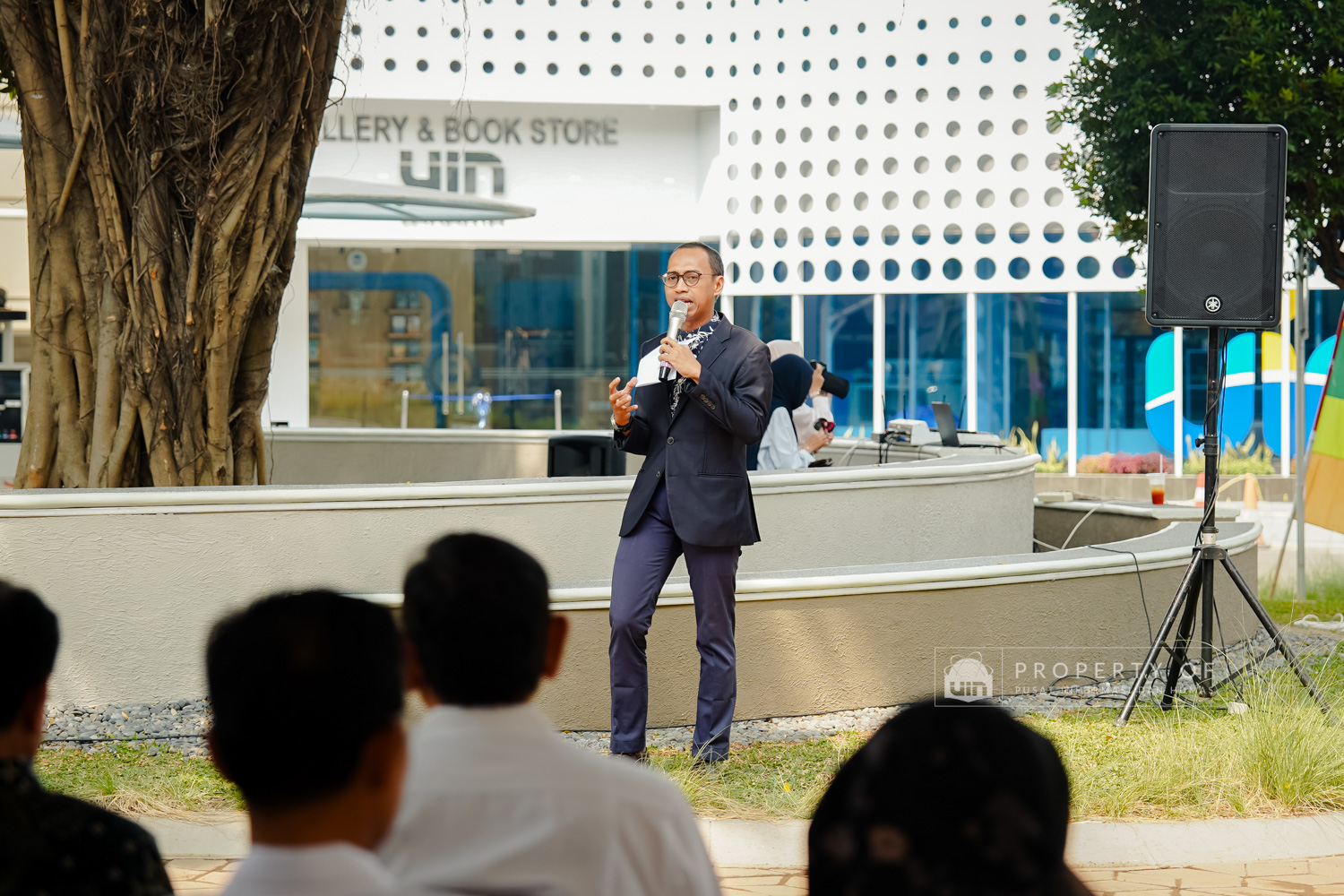 Peresmian Galeri Pusat Pengembangan Bisnis (P2B) UIN Jakarta dan Taman Teduh 38