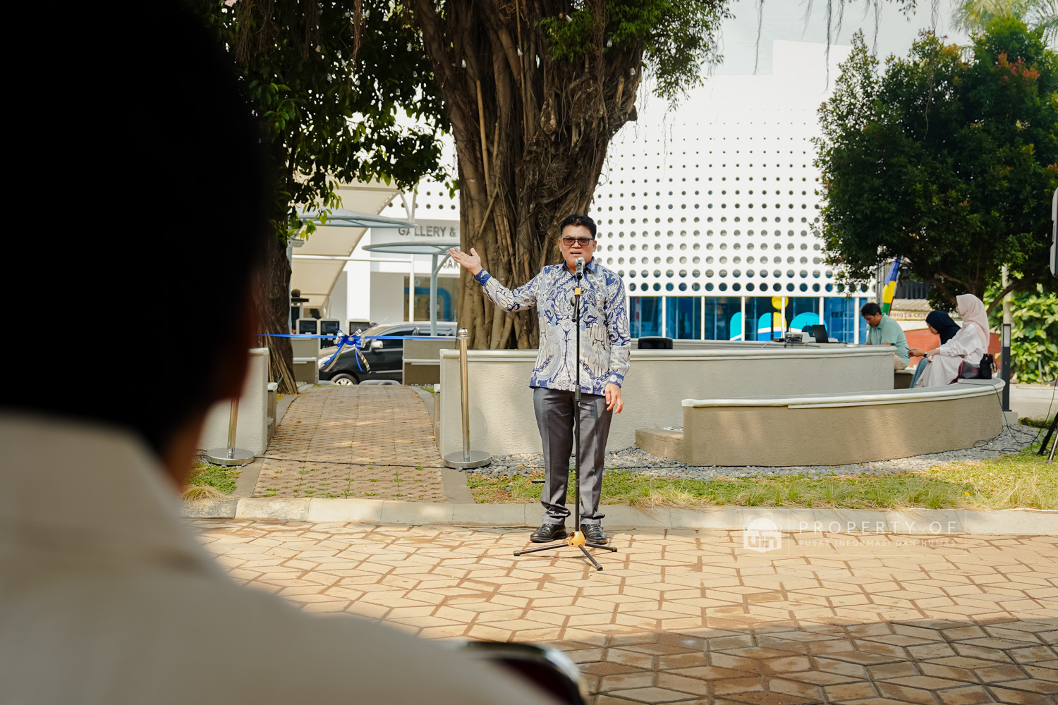 Peresmian Galeri Pusat Pengembangan Bisnis (P2B) UIN Jakarta dan Taman Teduh 6