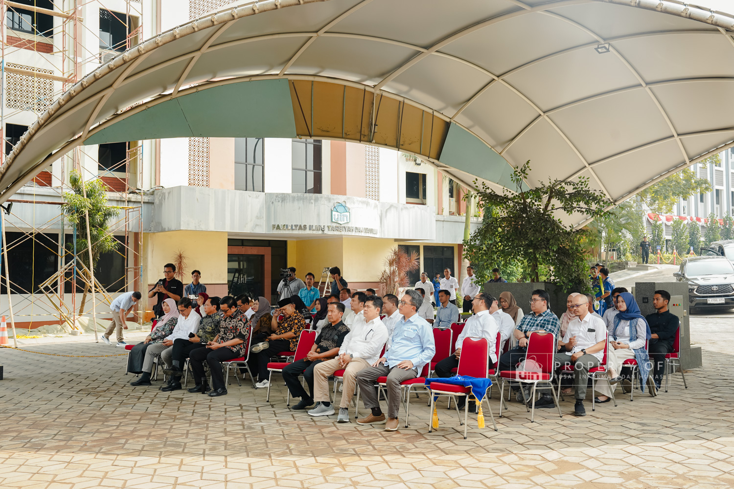 Peresmian Galeri Pusat Pengembangan Bisnis (P2B) UIN Jakarta dan Taman Teduh 7