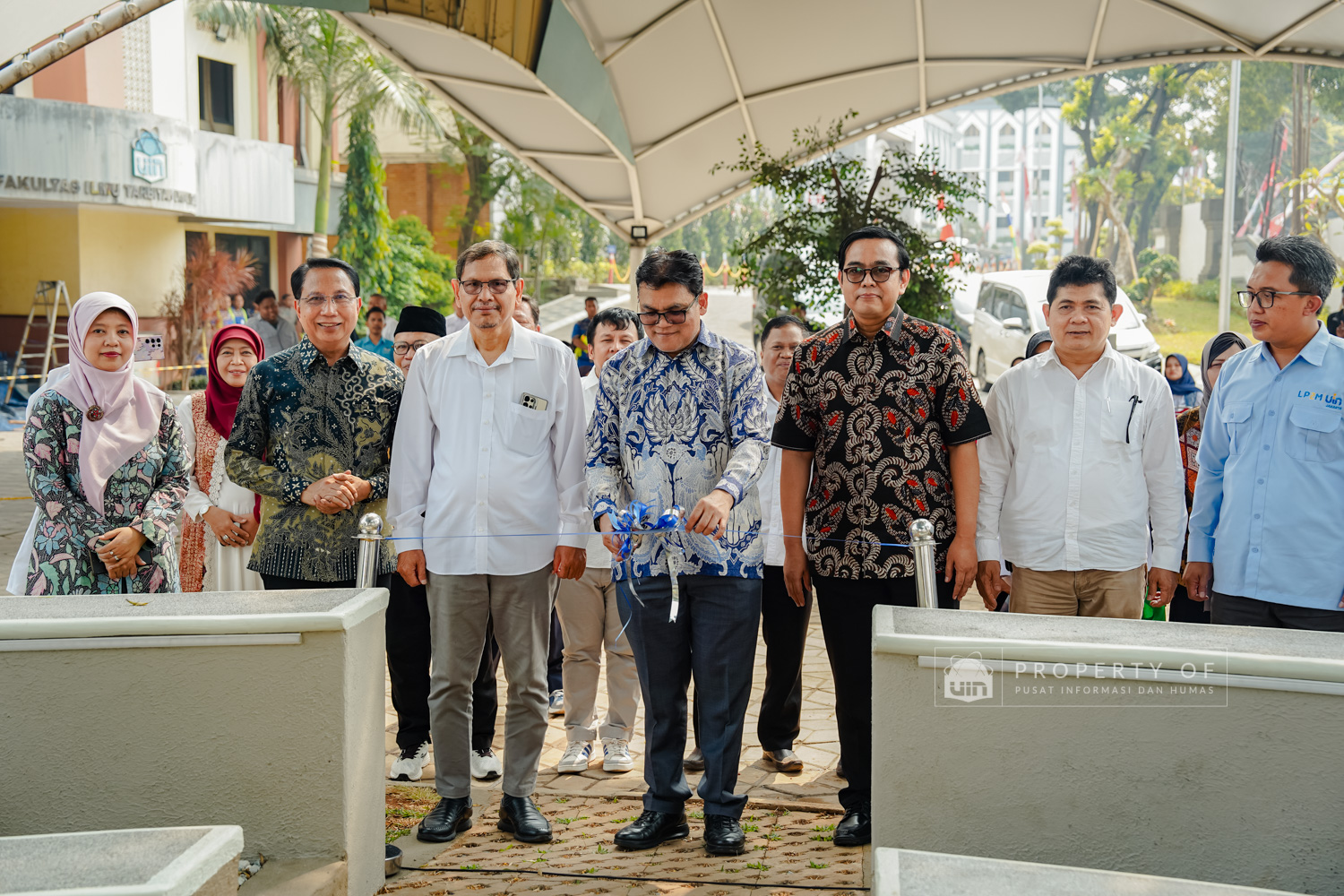 Peresmian Galeri Pusat Pengembangan Bisnis (P2B) UIN Jakarta dan Taman Teduh 8