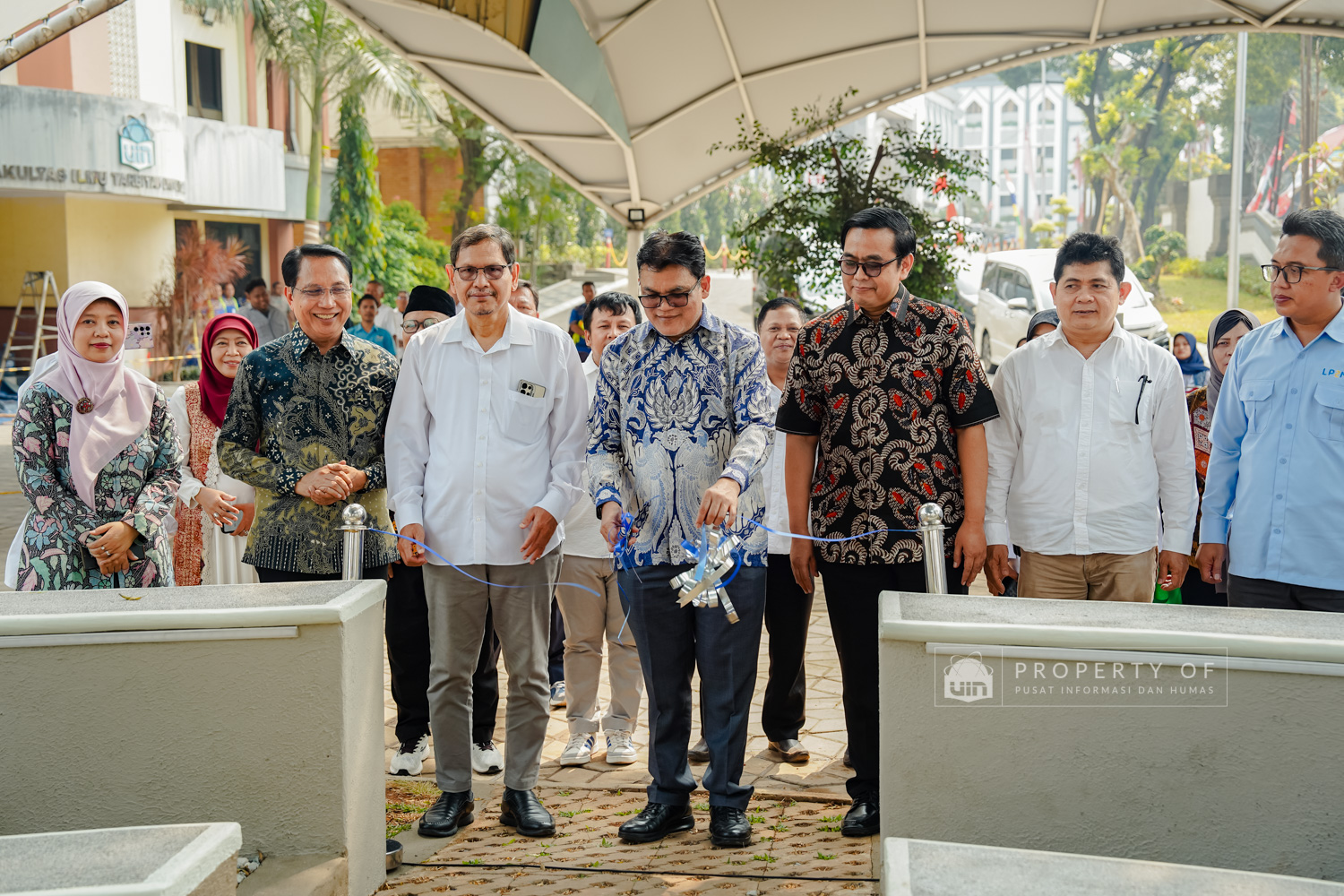 Peresmian Galeri Pusat Pengembangan Bisnis (P2B) UIN Jakarta dan Taman Teduh 9