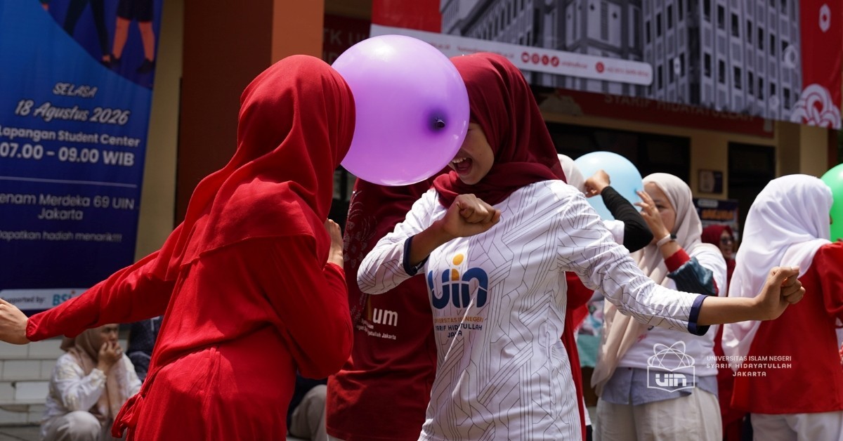 Semarak HUT ke-81 RI, UIN Jakarta Gelar Ragam Lomba dan Kegiatan Kebersamaan 