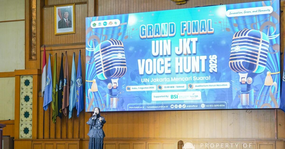 Grand Final Voice Hunt UIN Jakarta 2026, 10 Finalis Unjuk Bakat di Panggung Dies Natalis ke-69
