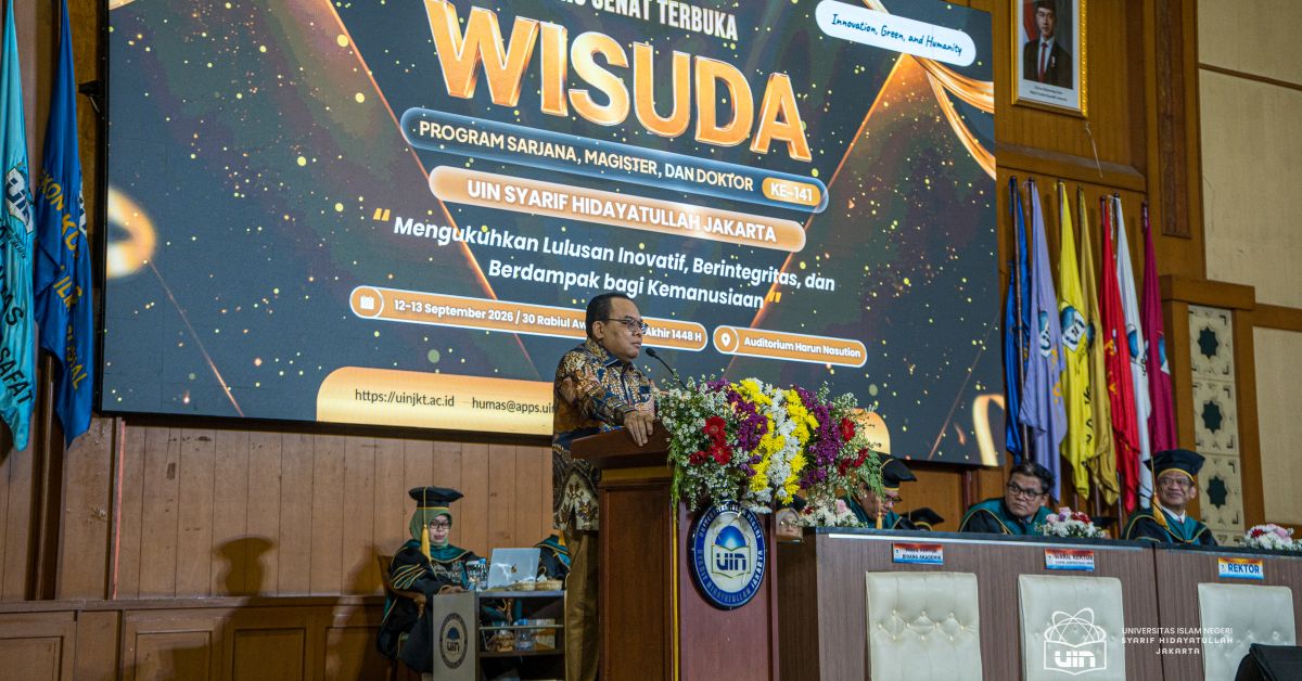 Alumni UIN Jakarta Ajak Lulusan Terus Belajar dan Berkontribusi