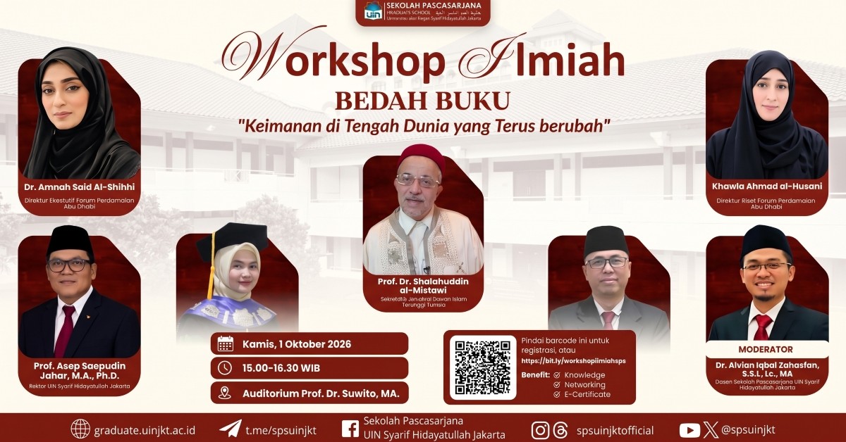 Workshop Ilmiah Bedah Buku