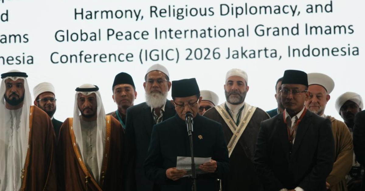 IGIC 2026 Tetapkan Nasaruddin Umar sebagai Presiden IAMI Pertama