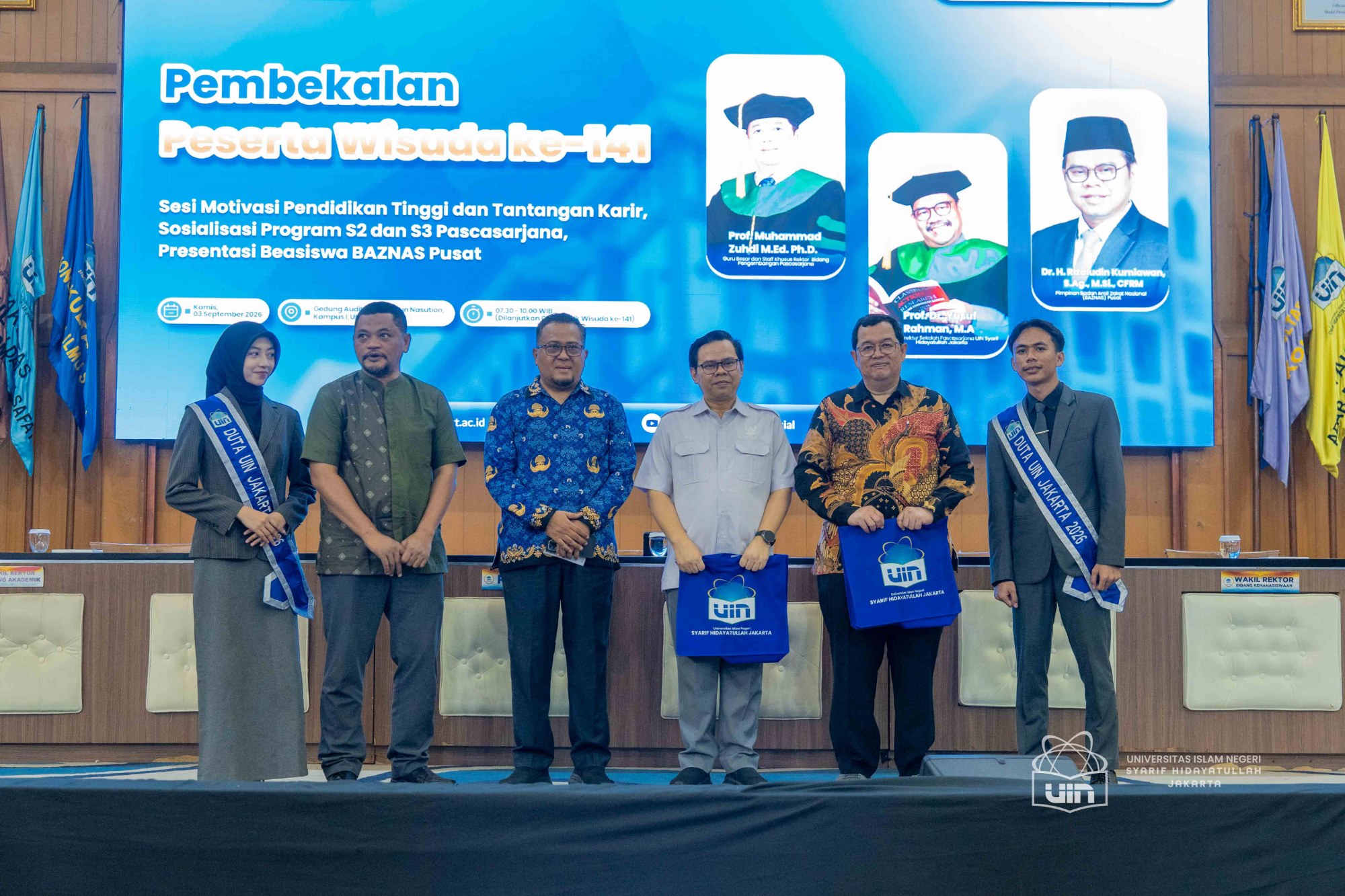 Pembekalan Wisuda ke-141 UIN Jakarta 14