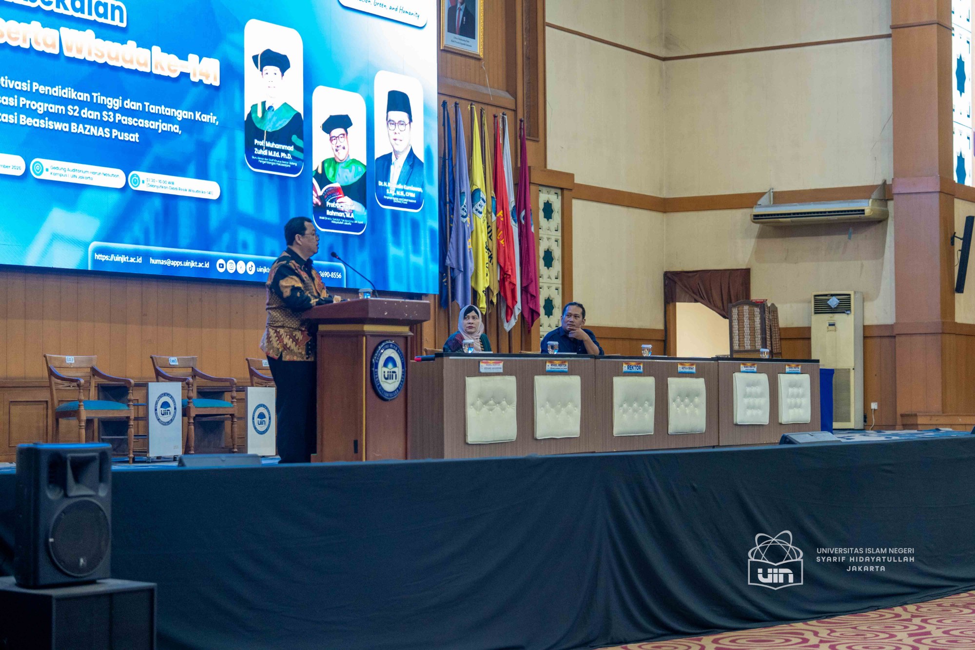 Pembekalan Wisuda ke-141 UIN Jakarta 25