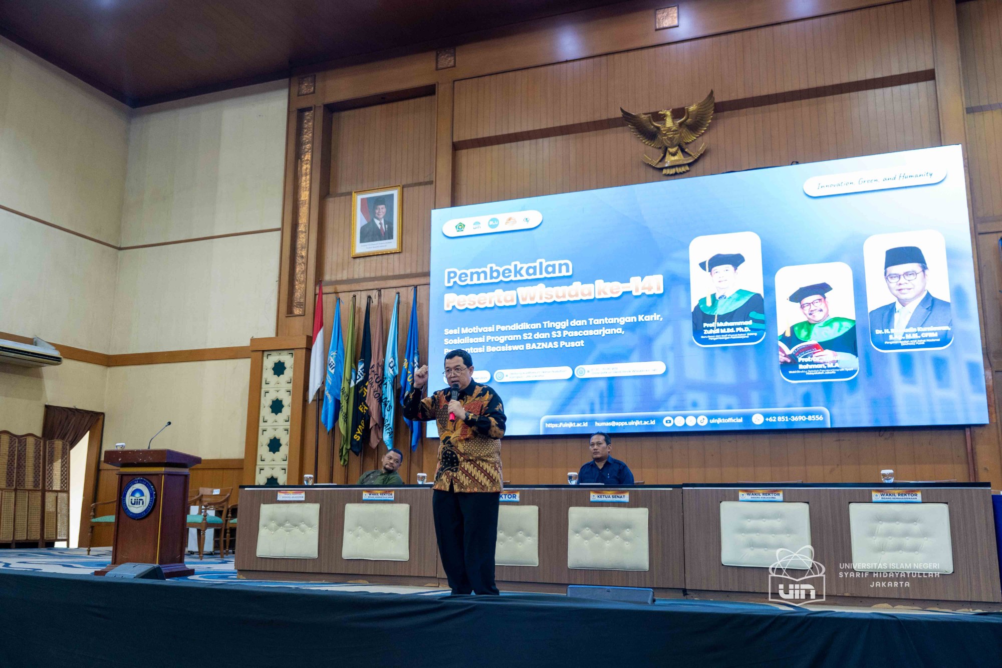 Pembekalan Wisuda ke-141 UIN Jakarta 26