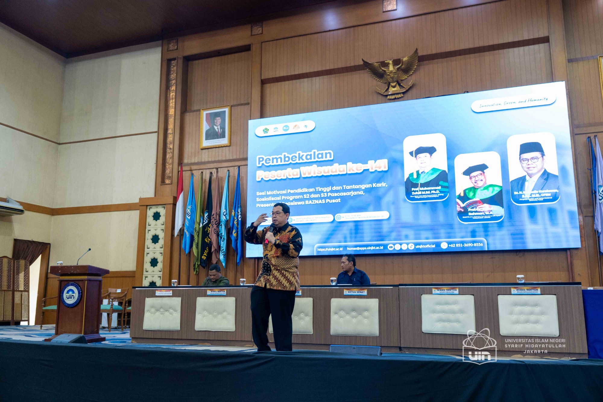 Pembekalan Wisuda ke-141 UIN Jakarta 27