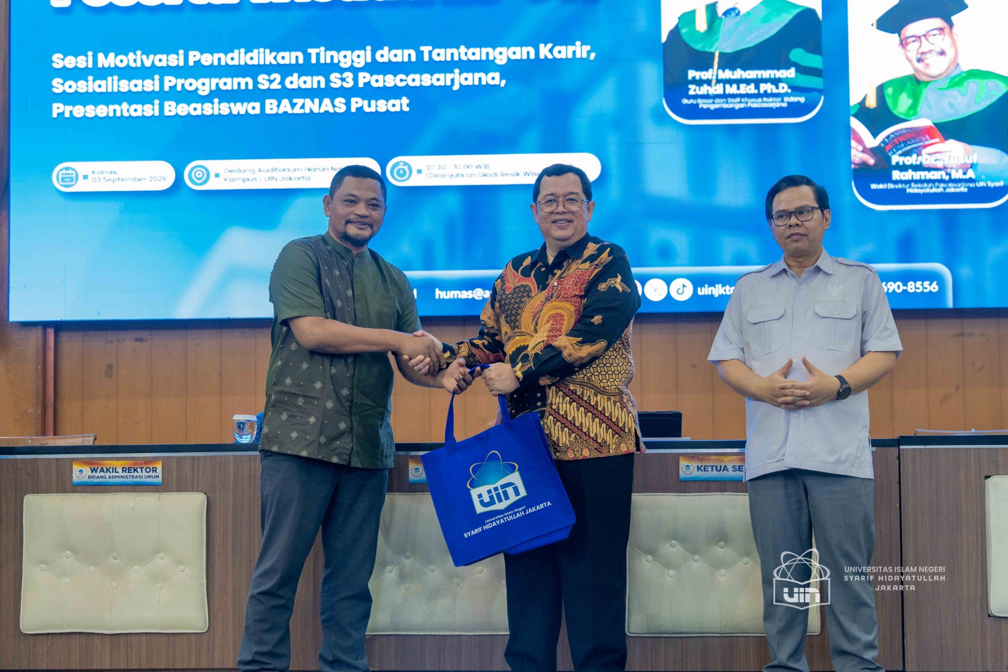 Pembekalan Wisuda ke-141 UIN Jakarta 6