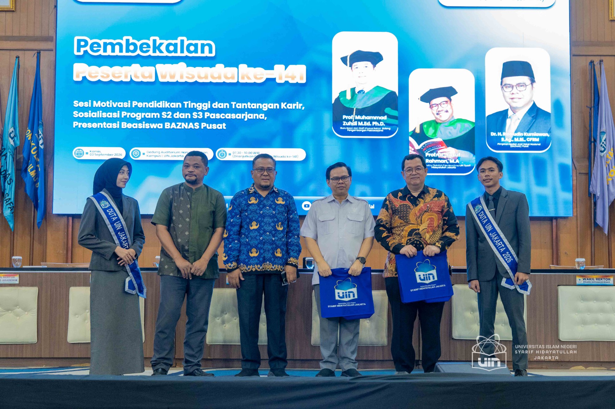 Pembekalan Wisuda ke-141 UIN Jakarta 8