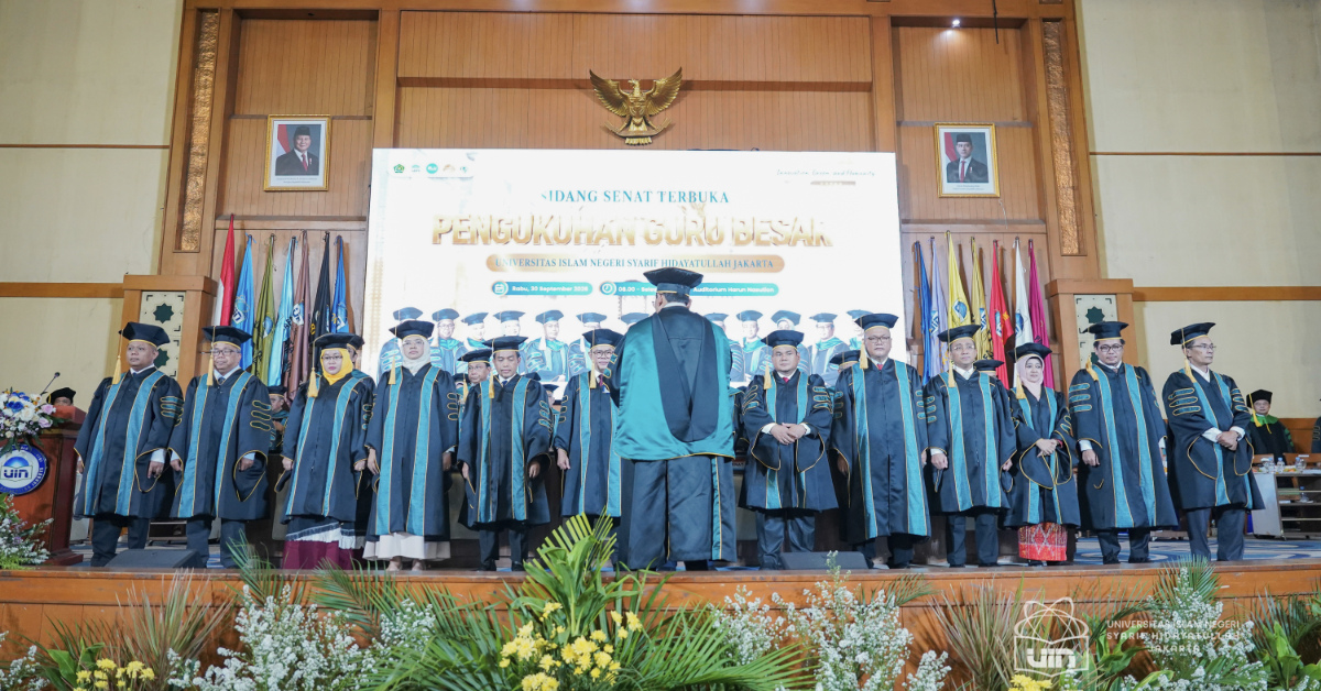 Dokumentasi Pengukuhan Guru Besar UIN Jakarta 2026