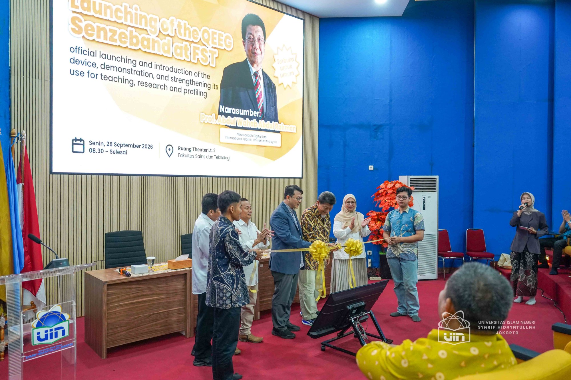 Dokumentasi Launching QEEG Senzeband at FST Foto 19