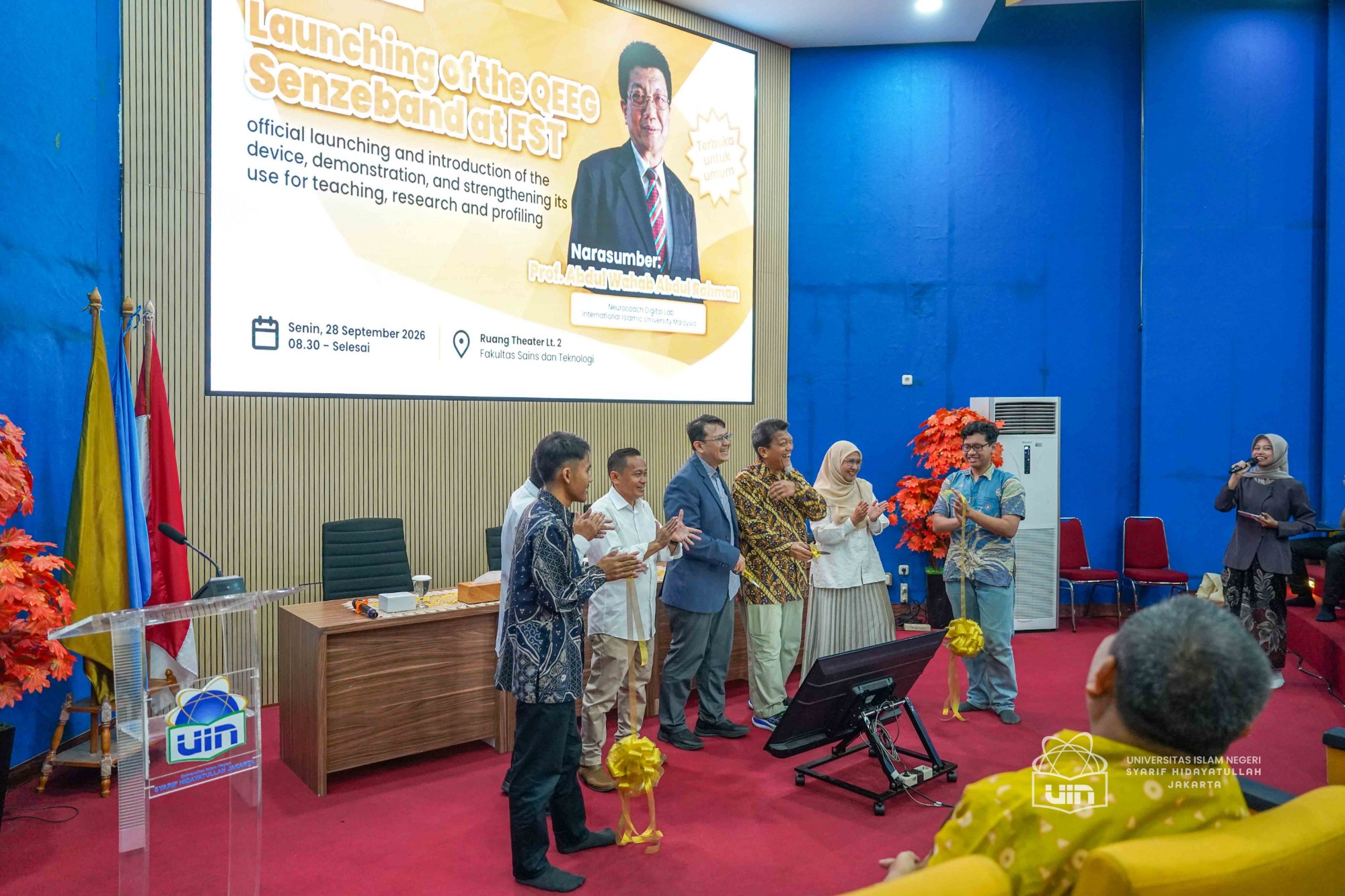 Dokumentasi Launching QEEG Senzeband at FST Foto 31
