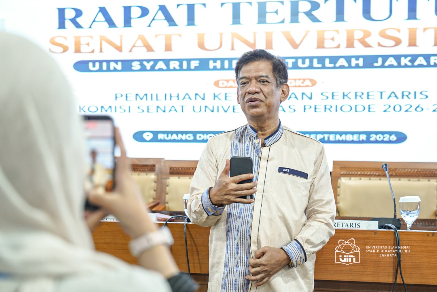 Dokumentasi Pemilihan Ketua dan Sekretaris Komisi SENAT Universitas 2026-2030 Foto 17