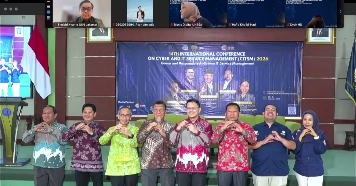 Soroti Konferensi Internasional CITSM 2026, UIN Jakarta Dorong Komitmen Pengembangan AI