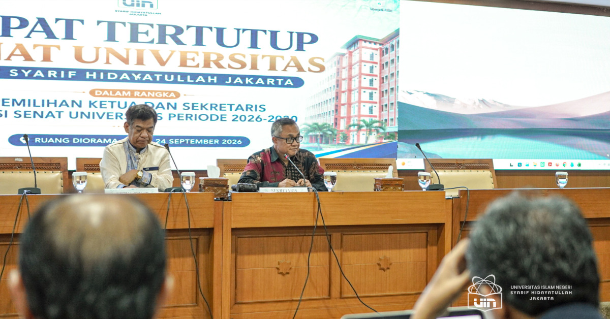 Dokumentasi Pemilihan Ketua dan Sekretaris Komisi Senat Universitas 2026-2030