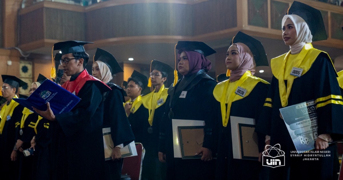 Puncaki Wisuda ke-141, Wisudawan Terbaik Jadi Bukti Mutu Kelulusan UIN Jakarta