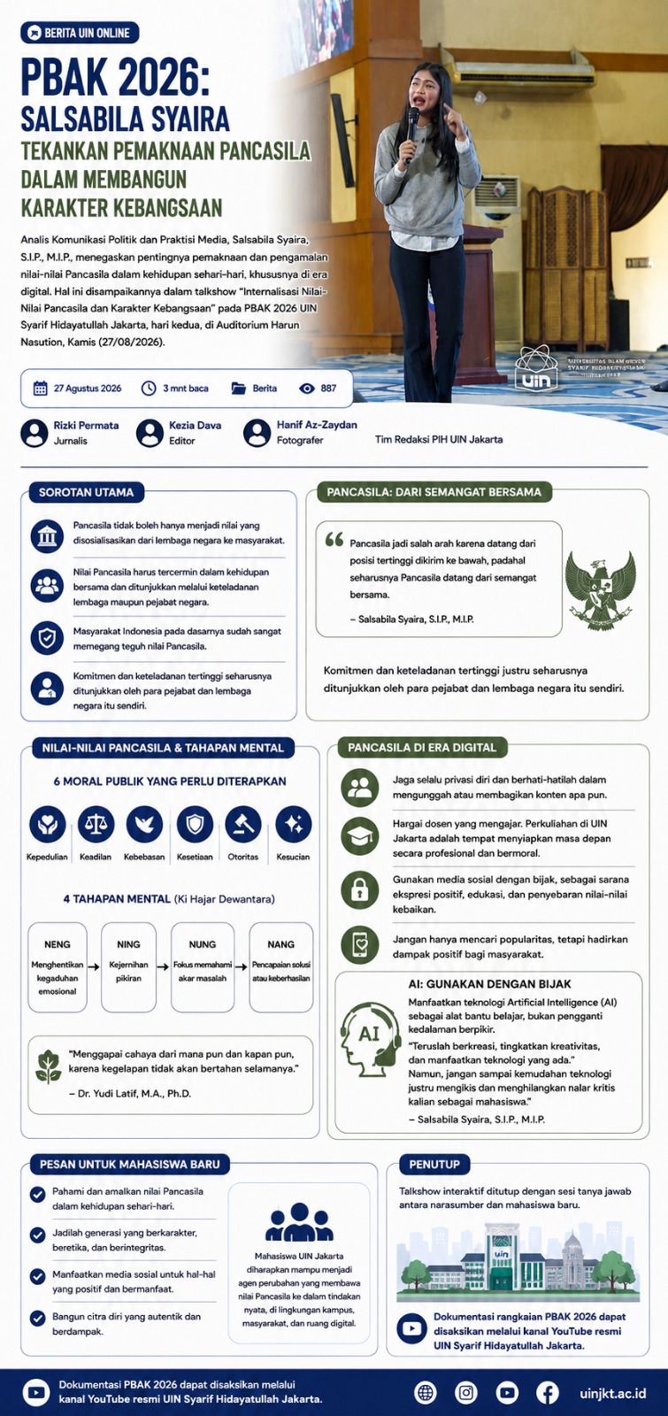 salsabila syaira tekankan (PBAK 2026)