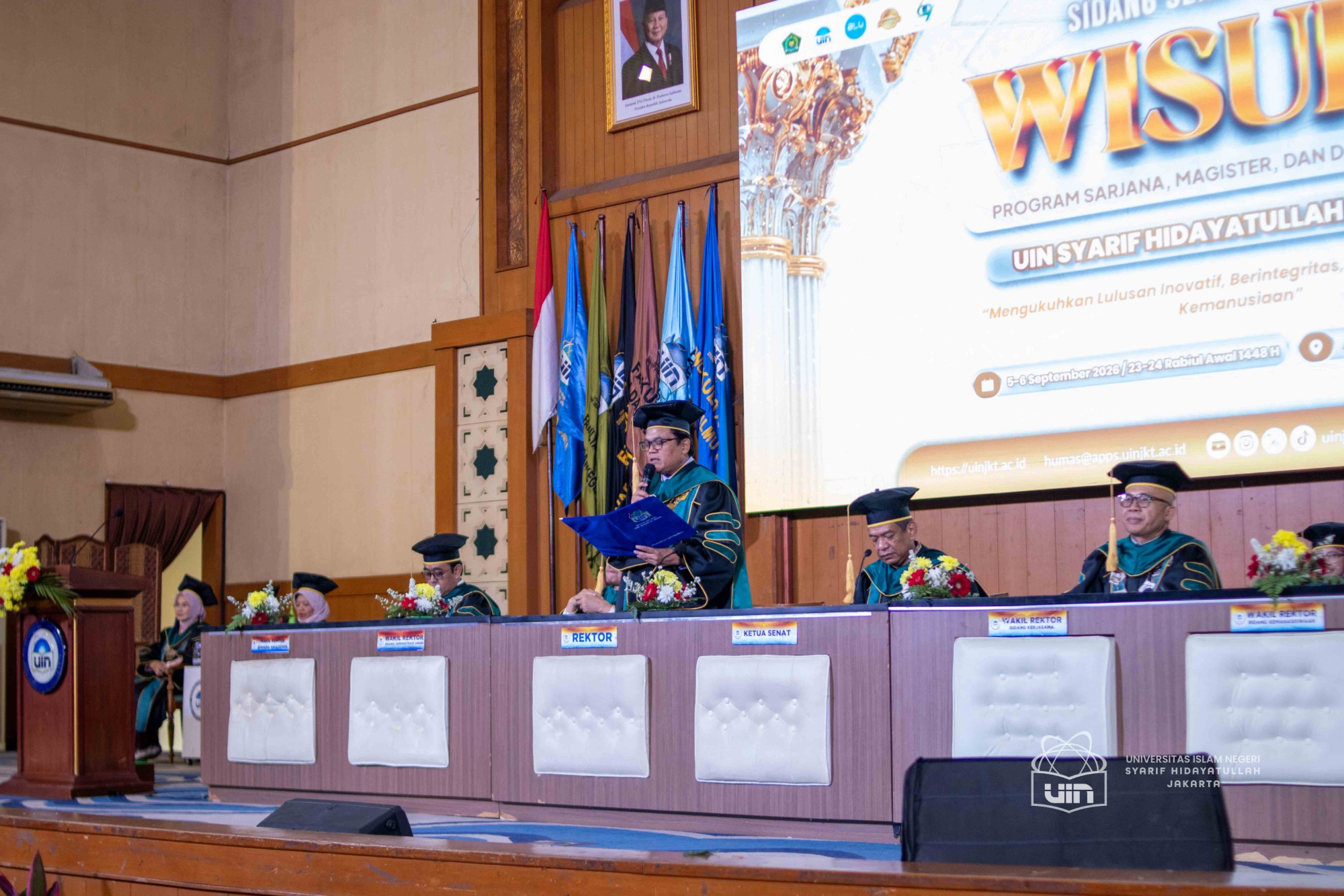 Wisuda ke-141 UIN Jakarta Hari Pertama 2