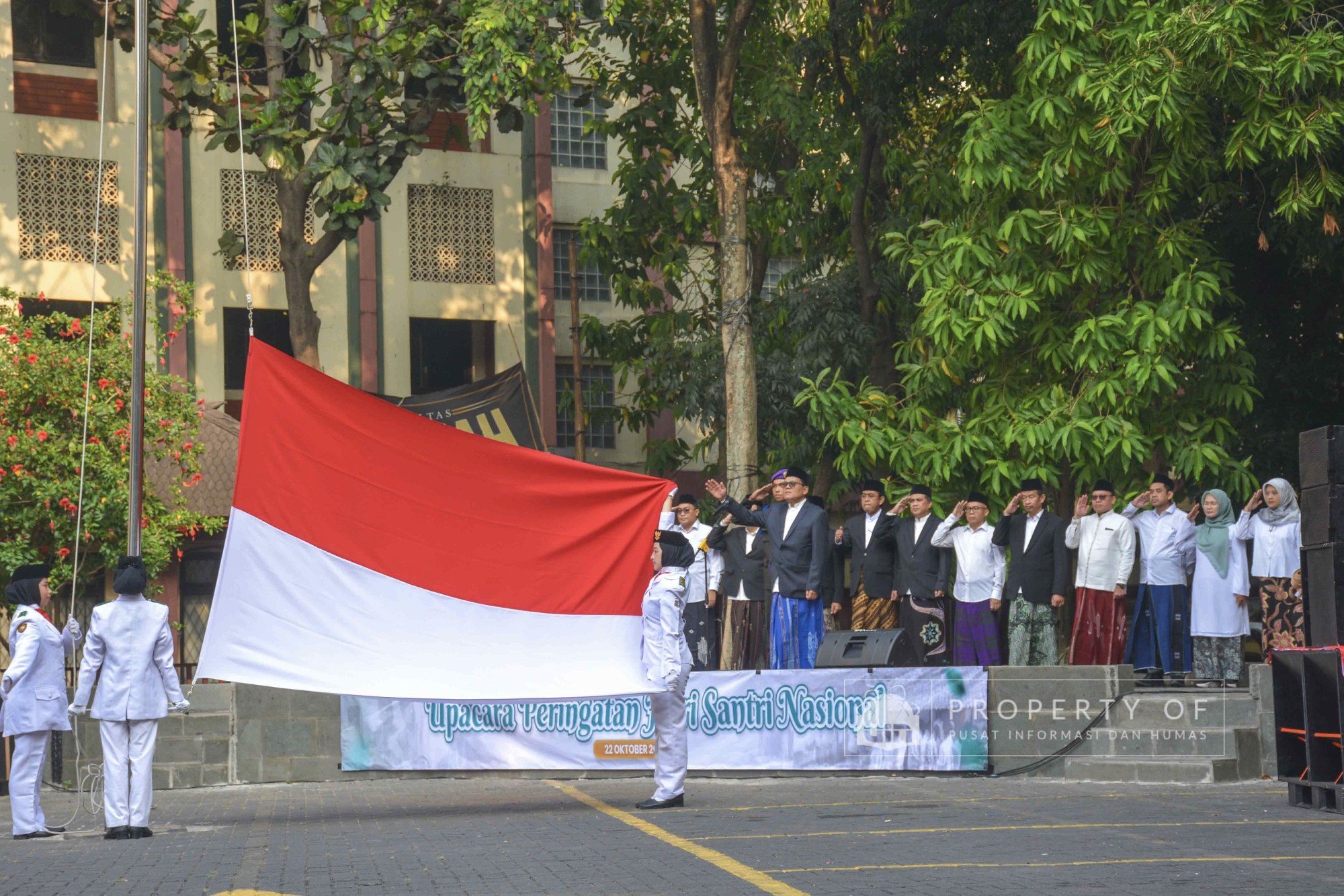 Dokumentasi Upacara Peringatan Hari Santri Nasional 2026 Foto 55