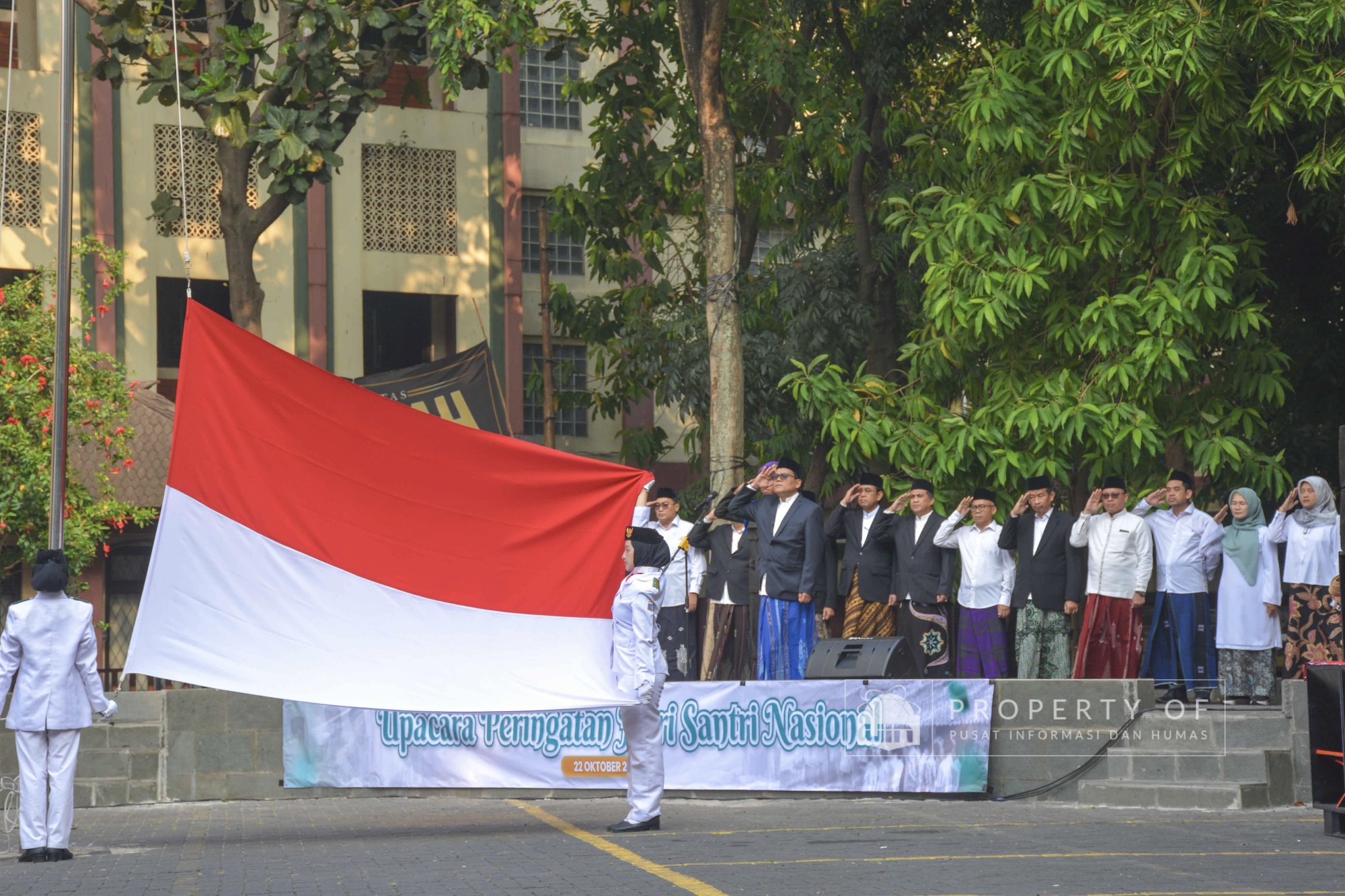 Dokumentasi Upacara Peringatan Hari Santri Nasional 2026 Foto 56