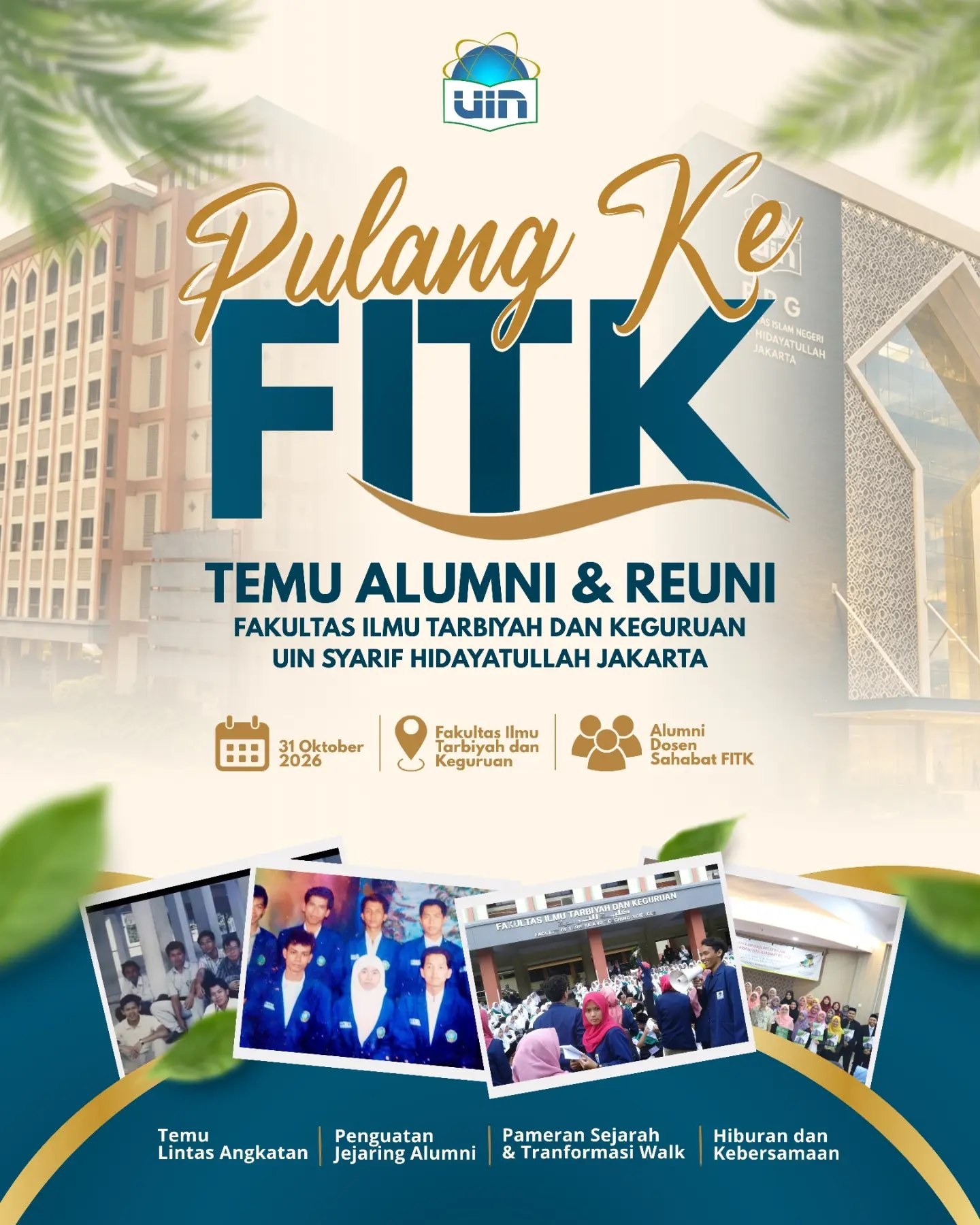 Temu Alumni & Reuni FITK UIN Jakarta 2026